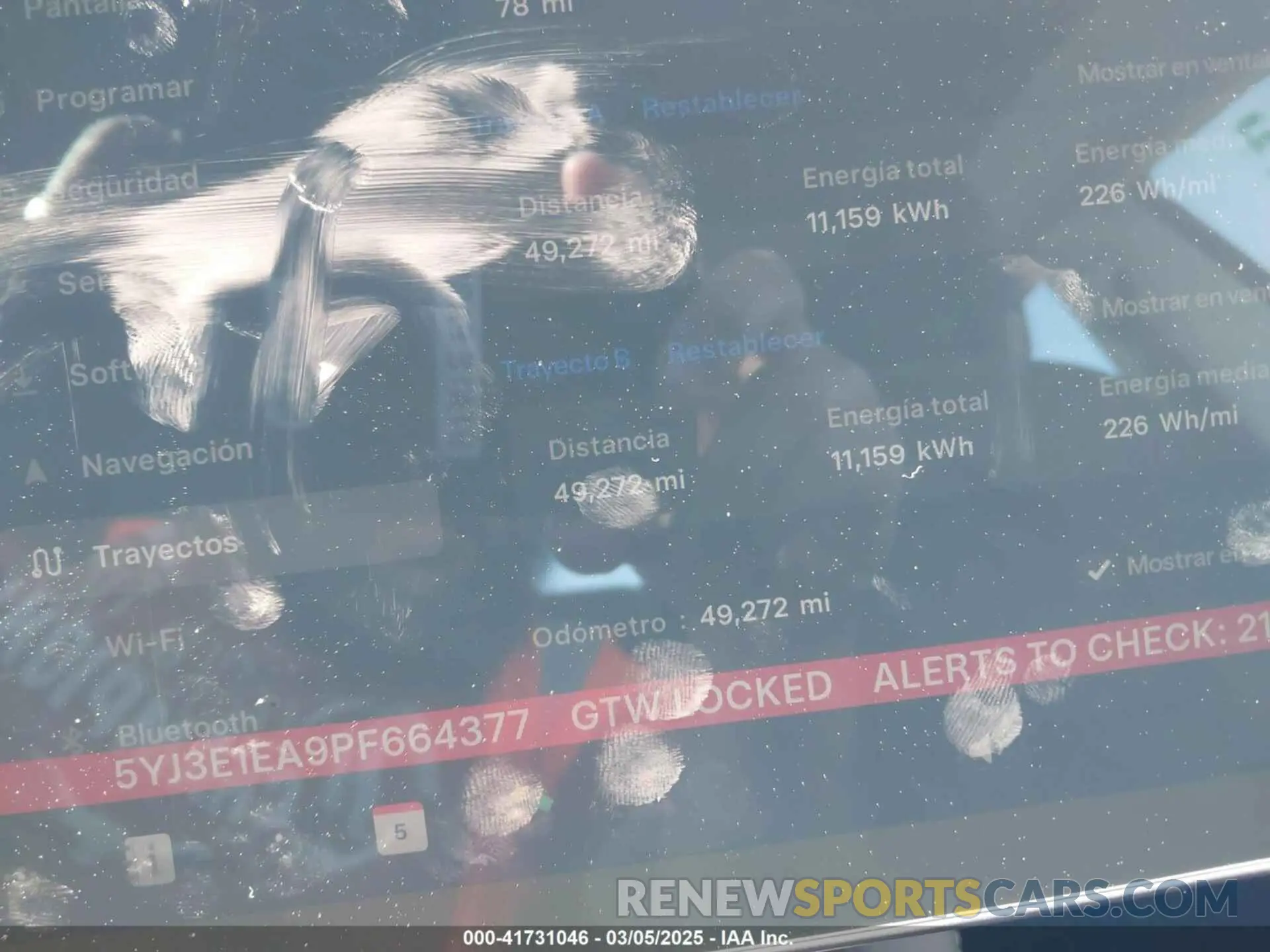 7 Photograph of a damaged car 5YJ3E1EA9PF664377 TESLA MODEL 3 2023