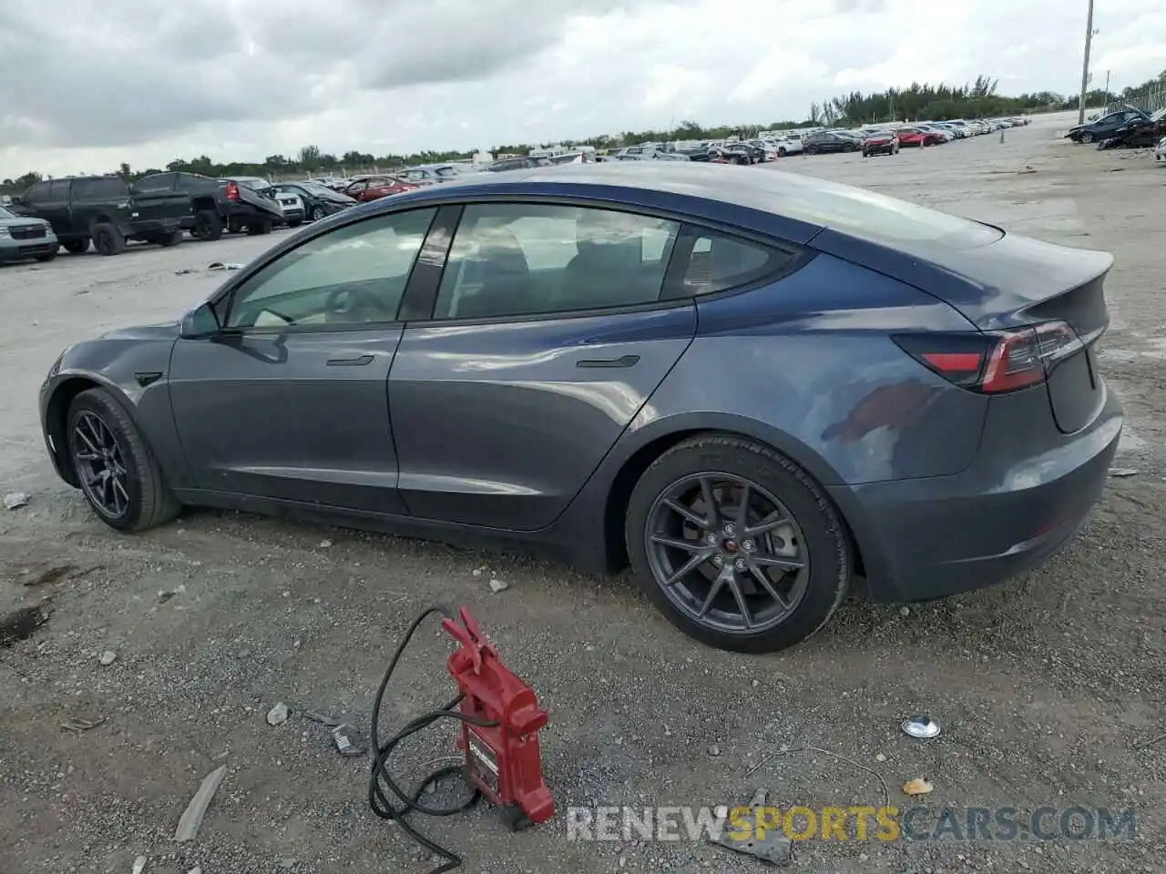 2 Photograph of a damaged car 5YJ3E1EA9PF666503 TESLA MODEL 3 2023