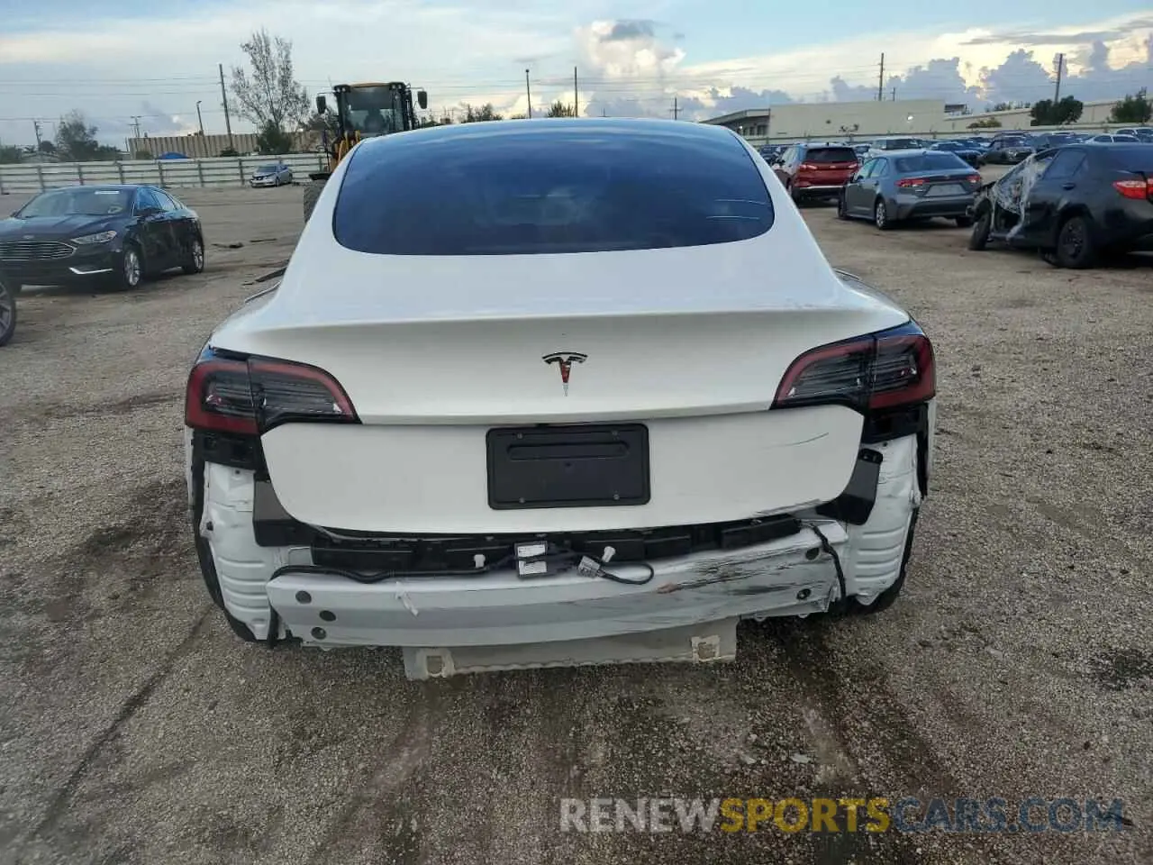 6 Photograph of a damaged car 5YJ3E1EA9PF671040 TESLA MODEL 3 2023