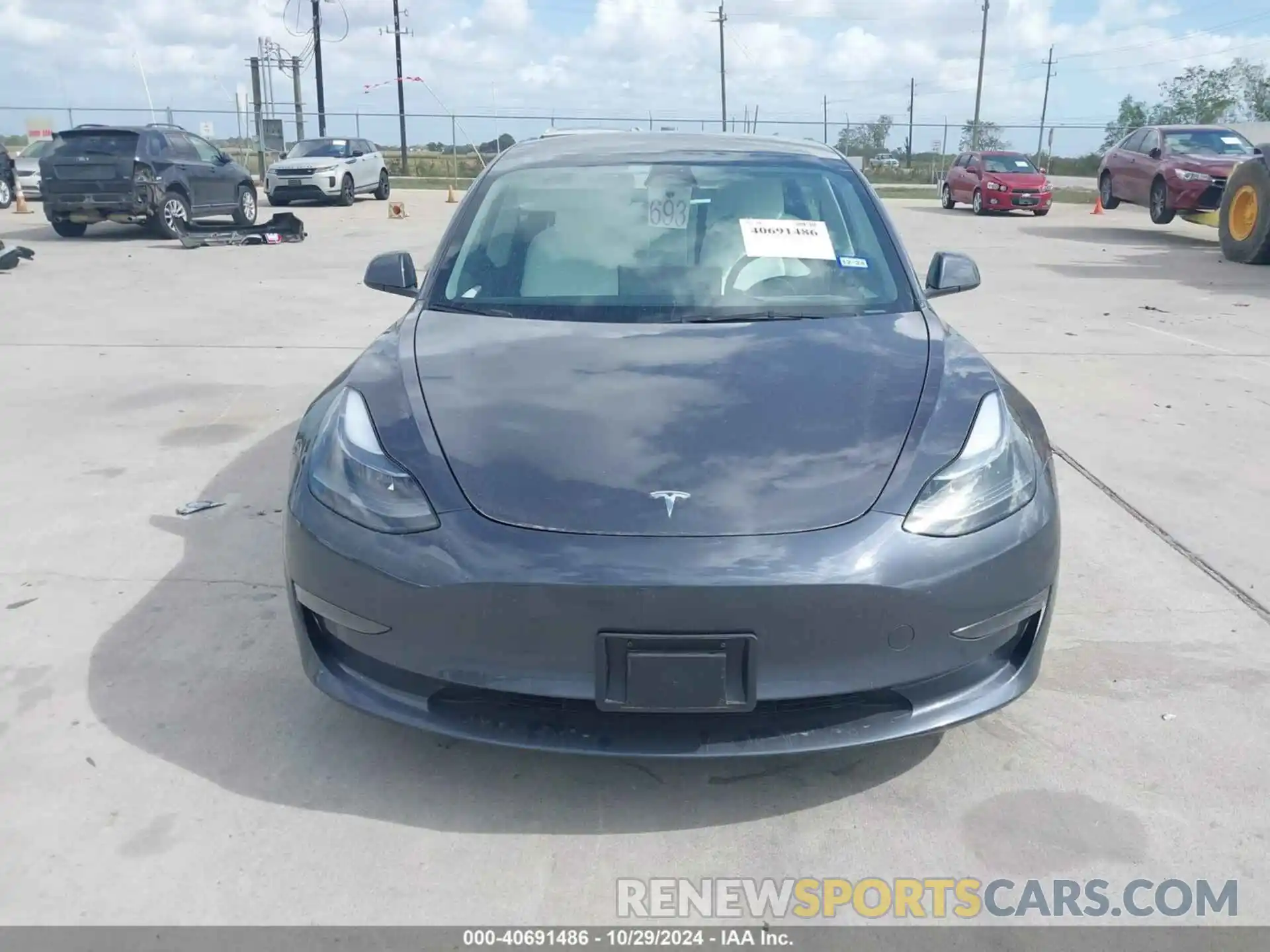 13 Photograph of a damaged car 5YJ3E1EA9PF672382 TESLA MODEL 3 2023