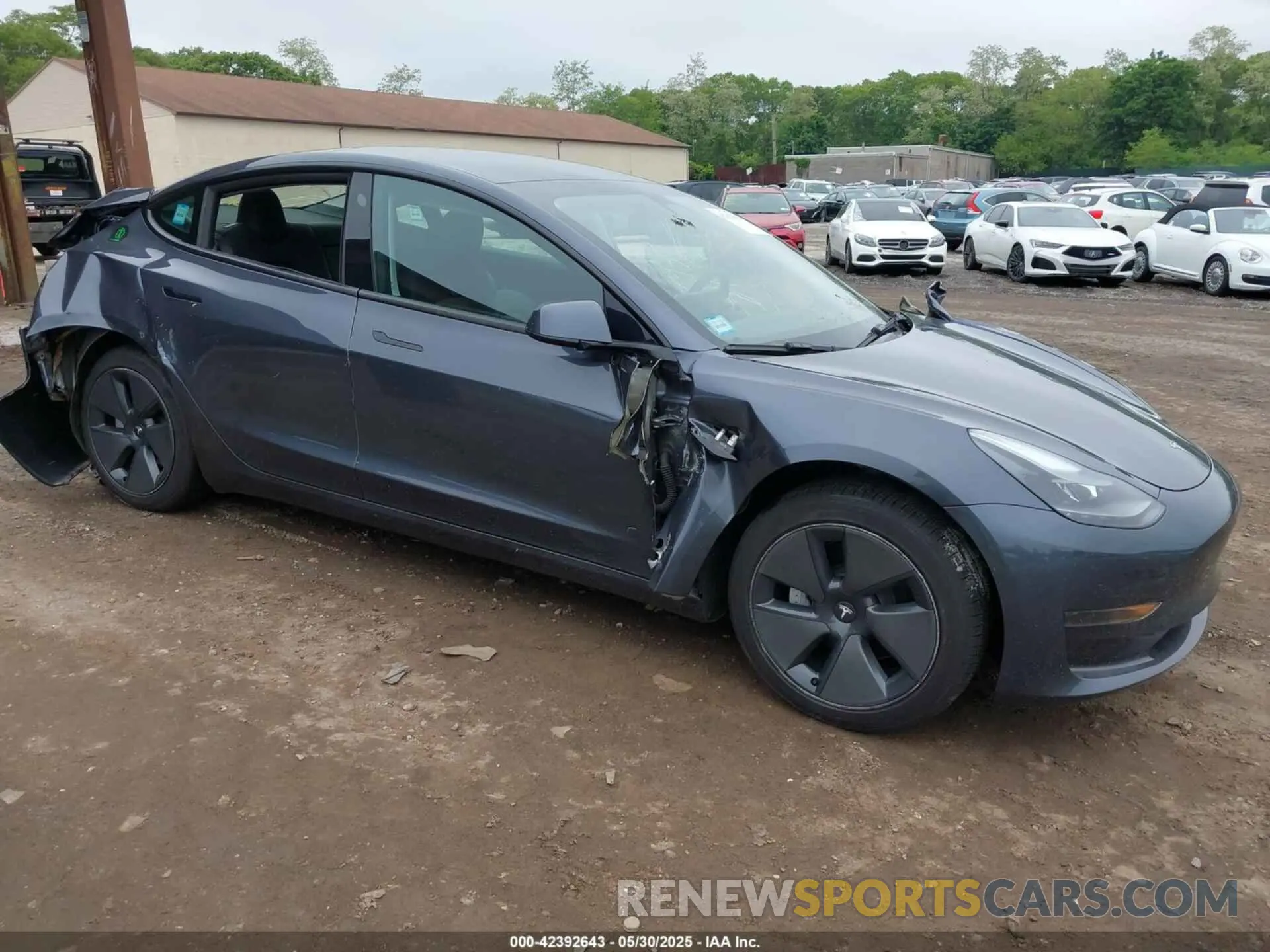 1 Photograph of a damaged car 5YJ3E1EA9PF673399 TESLA MODEL 3 2023
