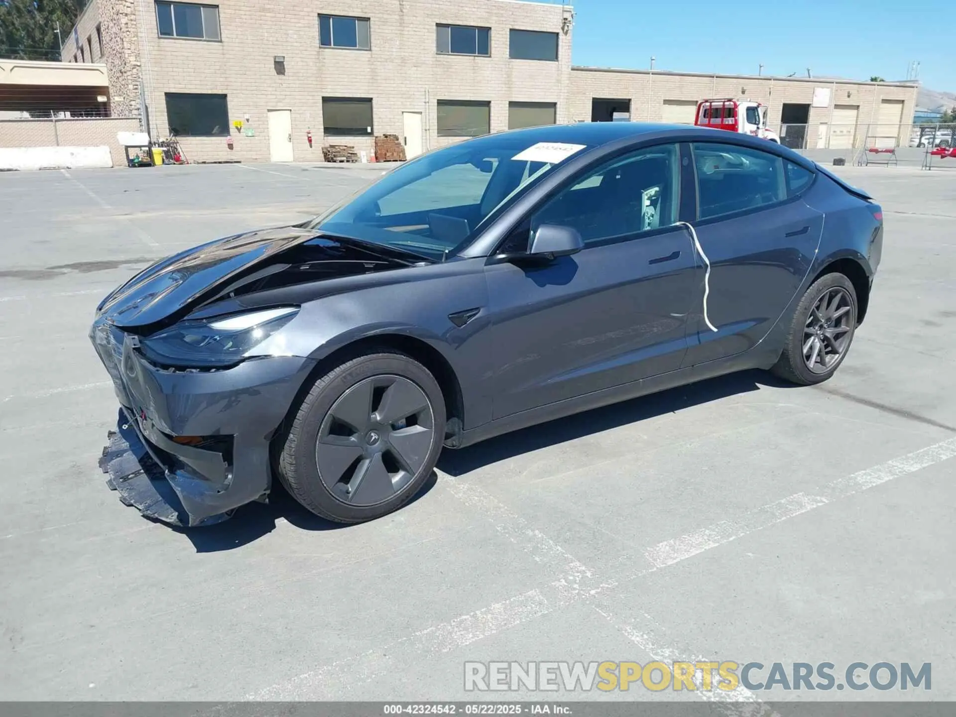 2 Photograph of a damaged car 5YJ3E1EA9PF674309 TESLA MODEL 3 2023