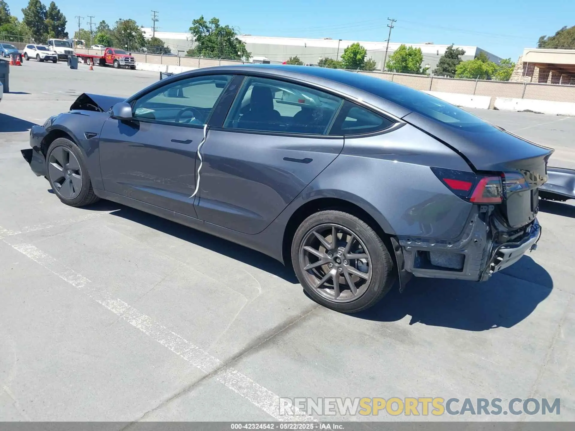 3 Photograph of a damaged car 5YJ3E1EA9PF674309 TESLA MODEL 3 2023