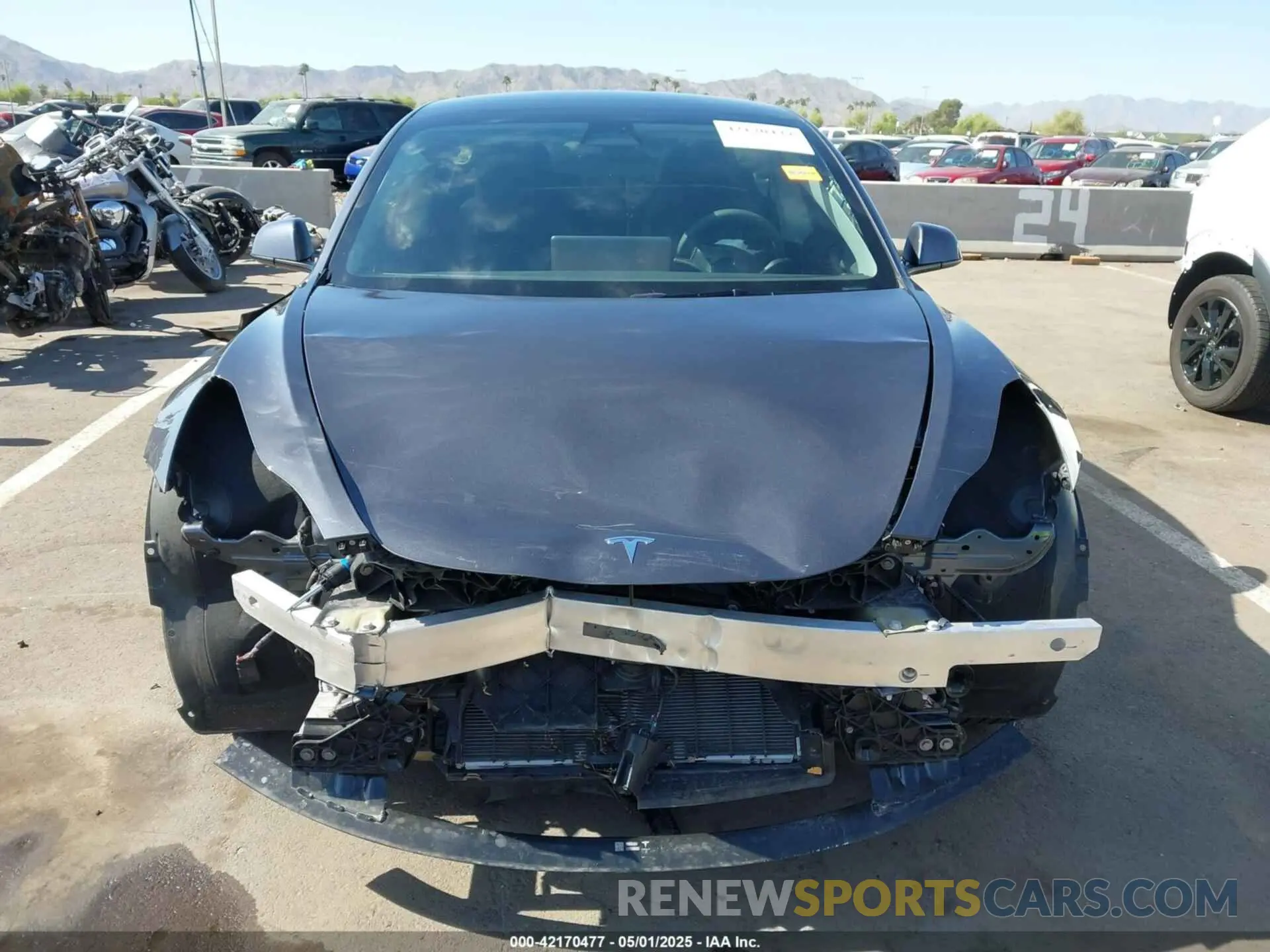 6 Photograph of a damaged car 5YJ3E1EA9PF680921 TESLA MODEL 3 2023
