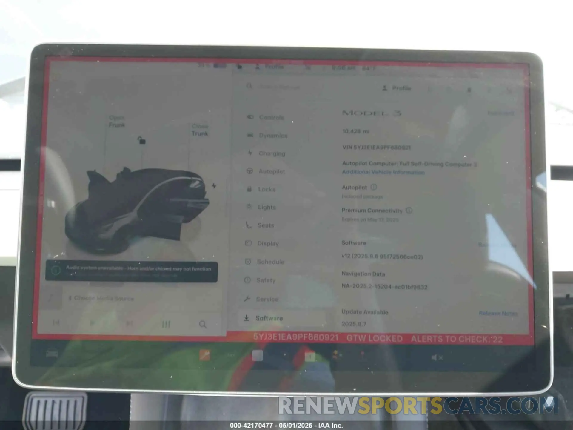 7 Photograph of a damaged car 5YJ3E1EA9PF680921 TESLA MODEL 3 2023