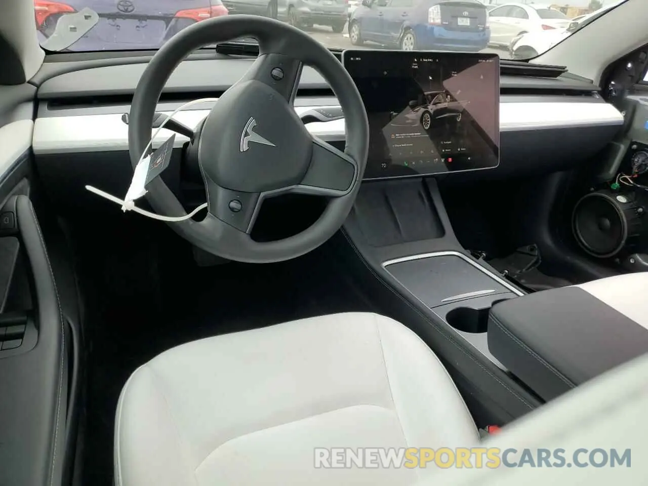 8 Photograph of a damaged car 5YJ3E1EA9PF695371 TESLA MODEL 3 2023