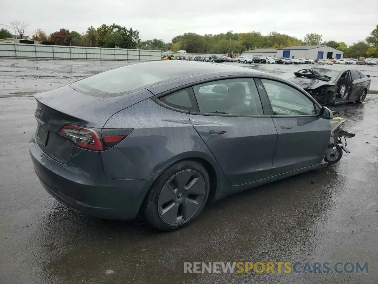 3 Photograph of a damaged car 5YJ3E1EA9PF699016 TESLA MODEL 3 2023
