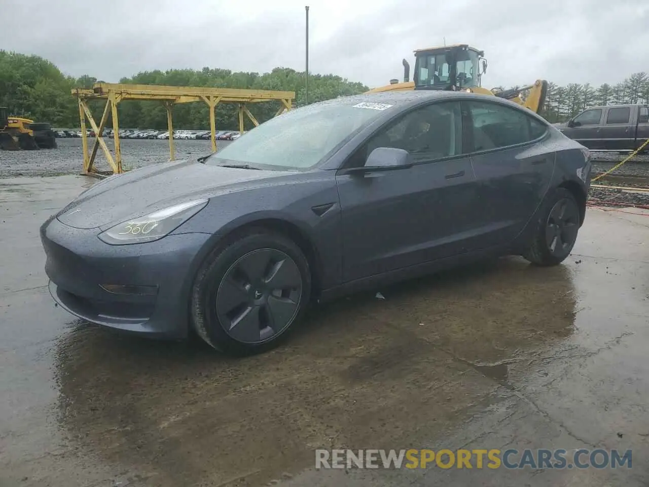 1 Photograph of a damaged car 5YJ3E1EA9PF699744 TESLA MODEL 3 2023