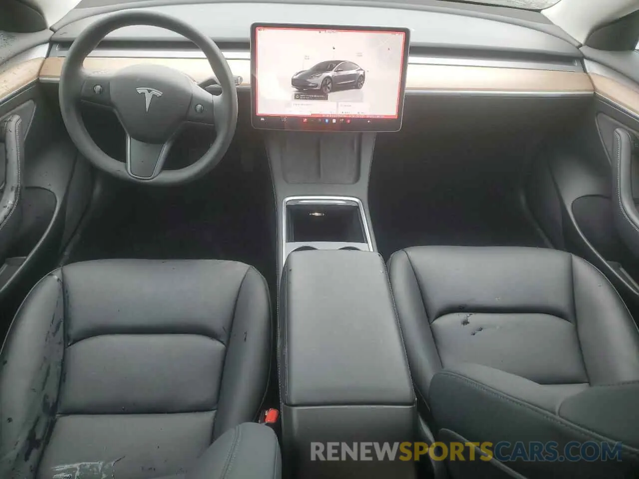 8 Photograph of a damaged car 5YJ3E1EA9PF699744 TESLA MODEL 3 2023