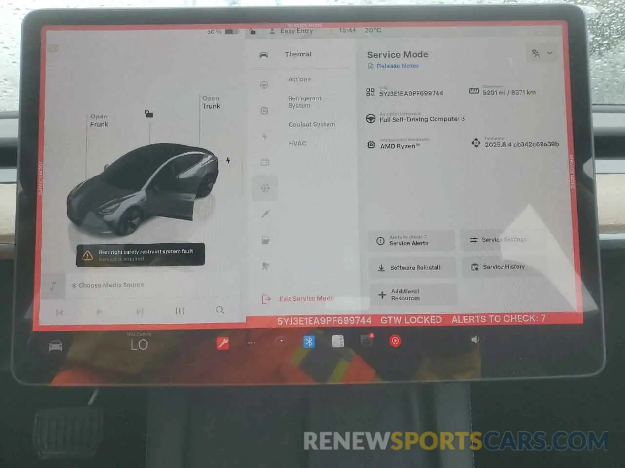 9 Photograph of a damaged car 5YJ3E1EA9PF699744 TESLA MODEL 3 2023