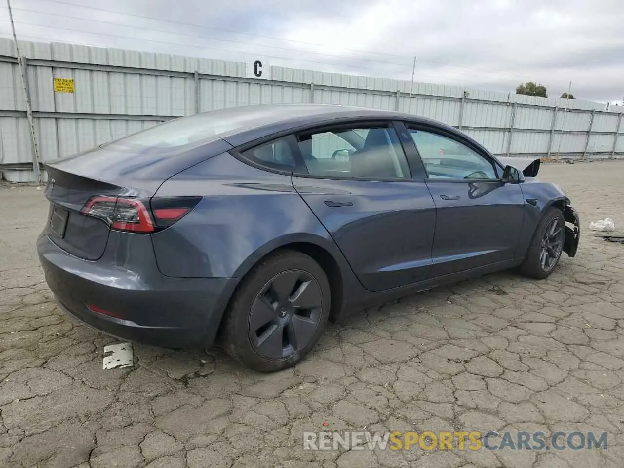 3 Photograph of a damaged car 5YJ3E1EA9PF704747 TESLA MODEL 3 2023