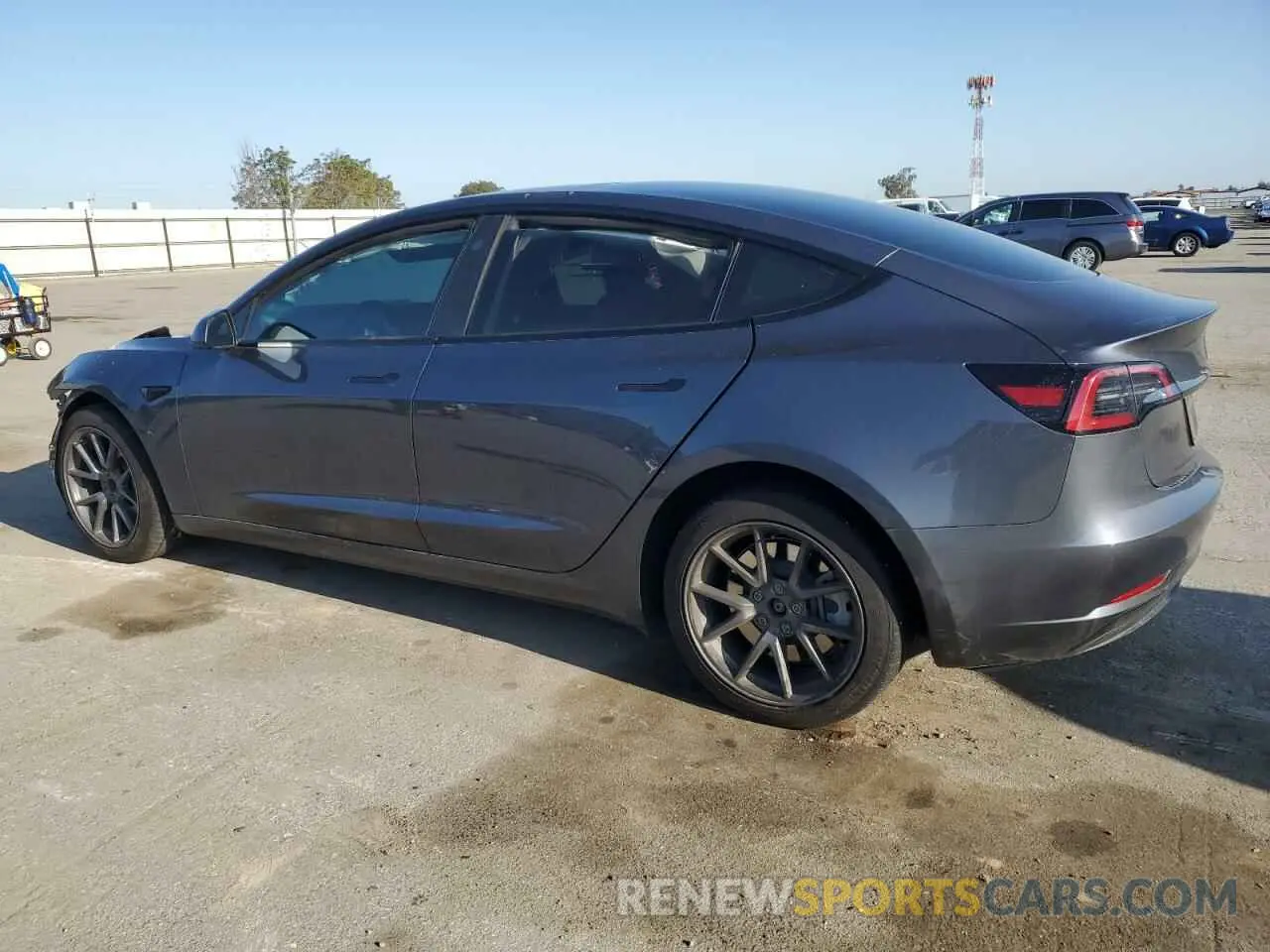 2 Photograph of a damaged car 5YJ3E1EA9PF714646 TESLA MODEL 3 2023