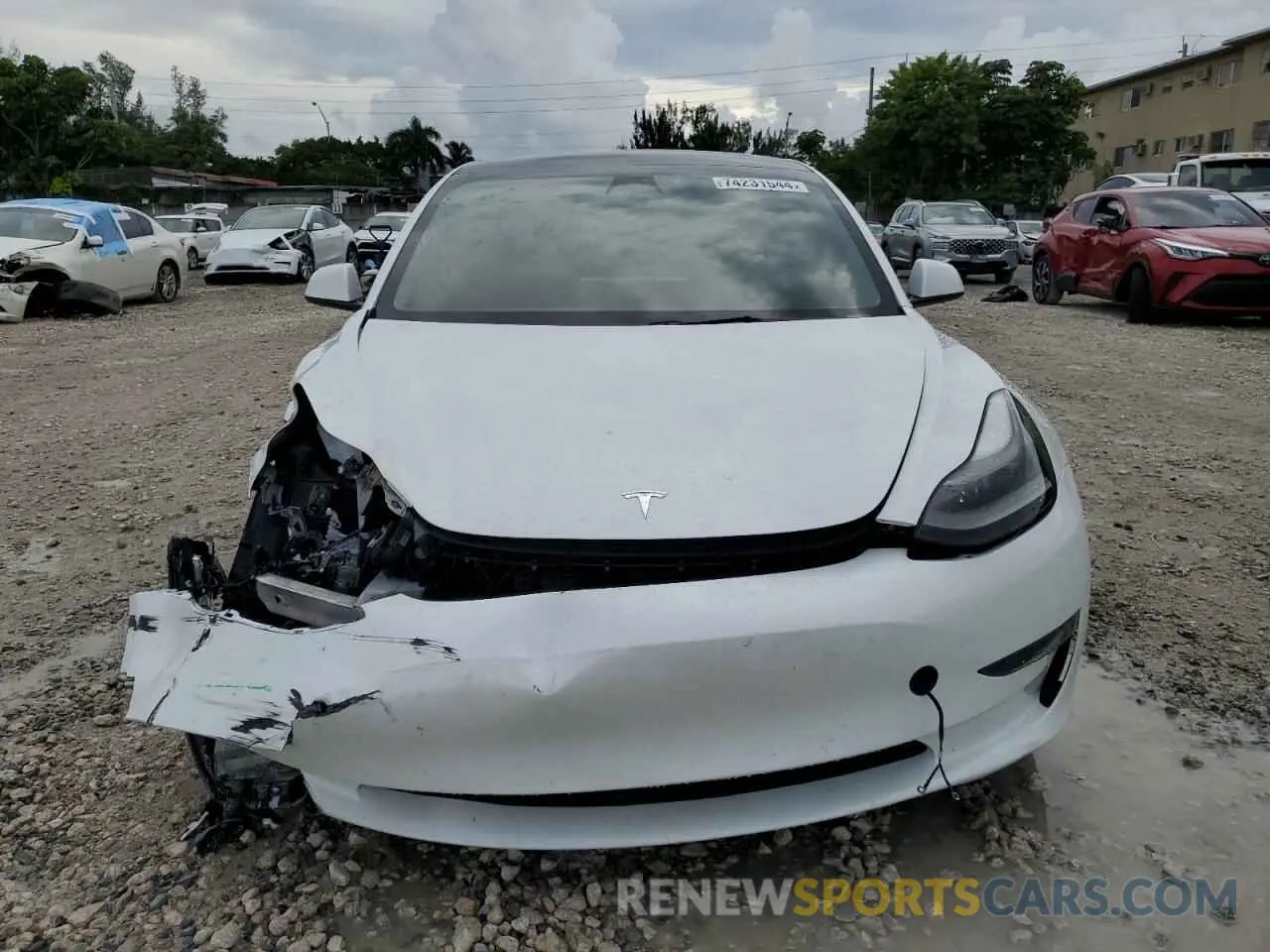 5 Photograph of a damaged car 5YJ3E1EAXPF394303 TESLA MODEL 3 2023
