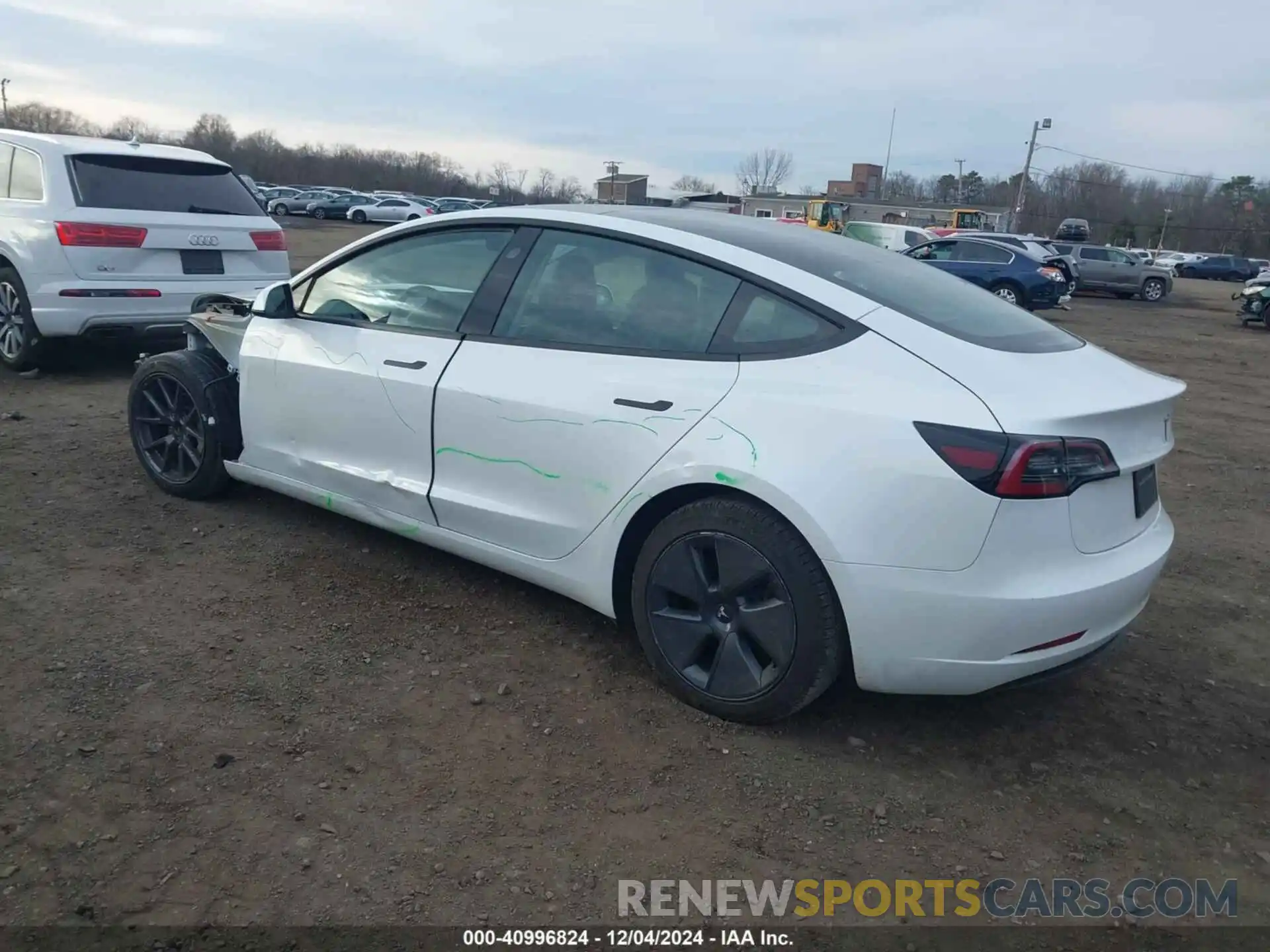 3 Photograph of a damaged car 5YJ3E1EAXPF395693 TESLA MODEL 3 2023