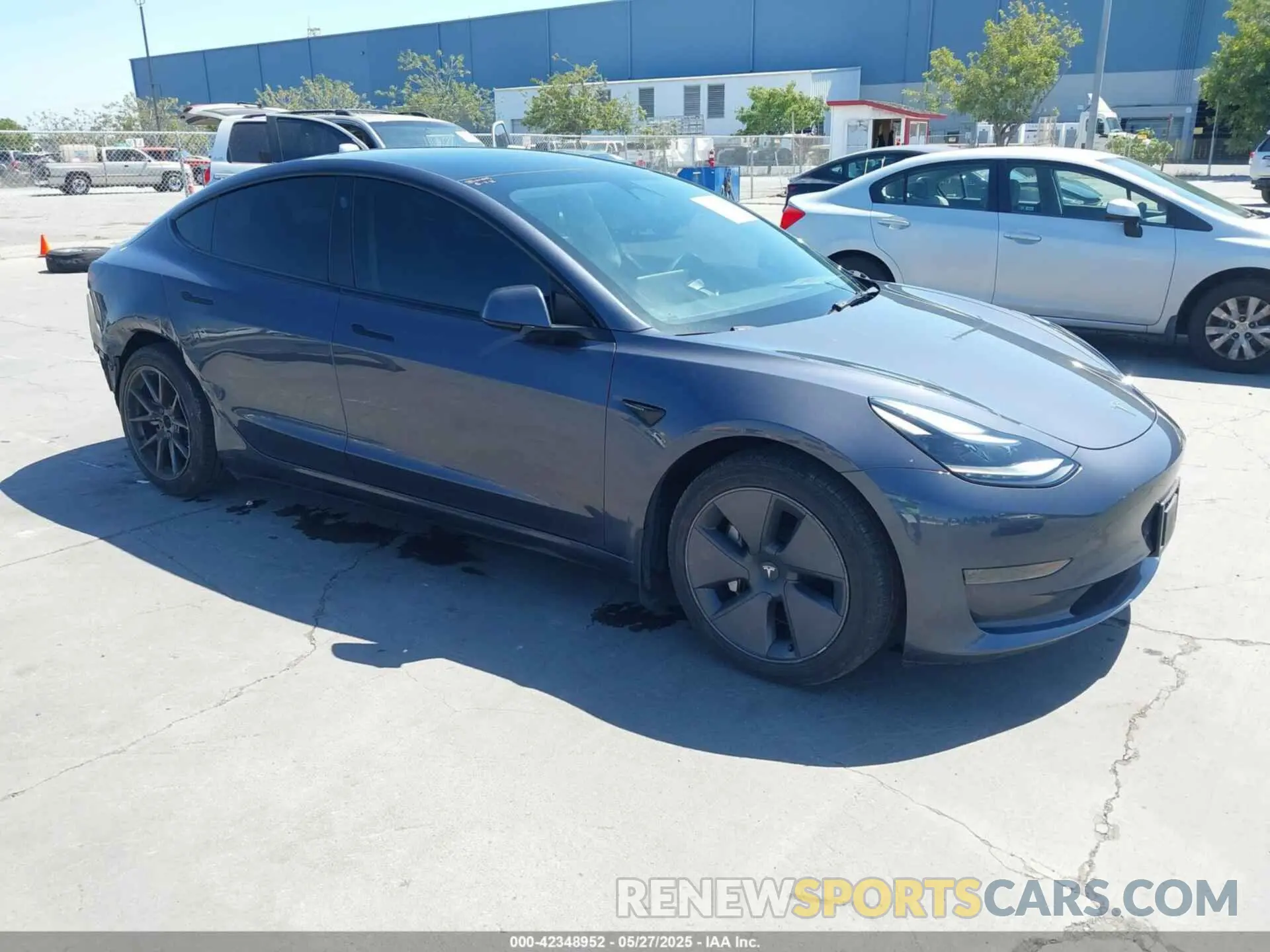 1 Photograph of a damaged car 5YJ3E1EAXPF405588 TESLA MODEL 3 2023