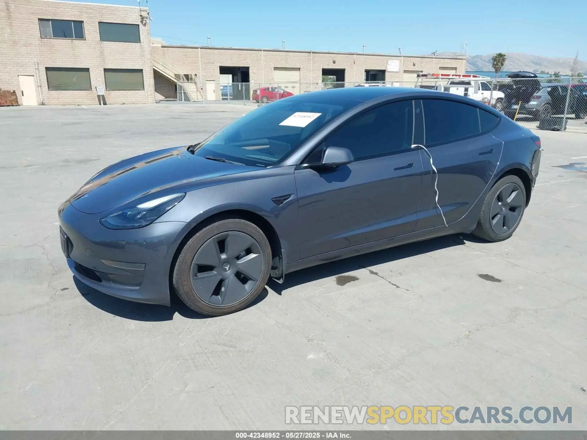 2 Photograph of a damaged car 5YJ3E1EAXPF405588 TESLA MODEL 3 2023