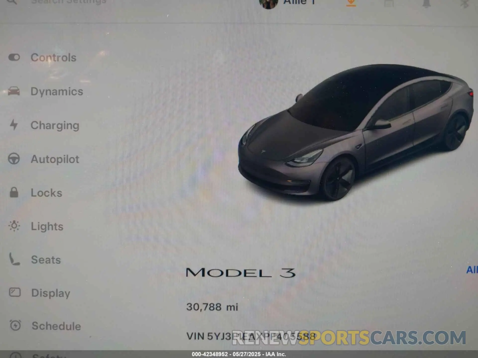 7 Photograph of a damaged car 5YJ3E1EAXPF405588 TESLA MODEL 3 2023