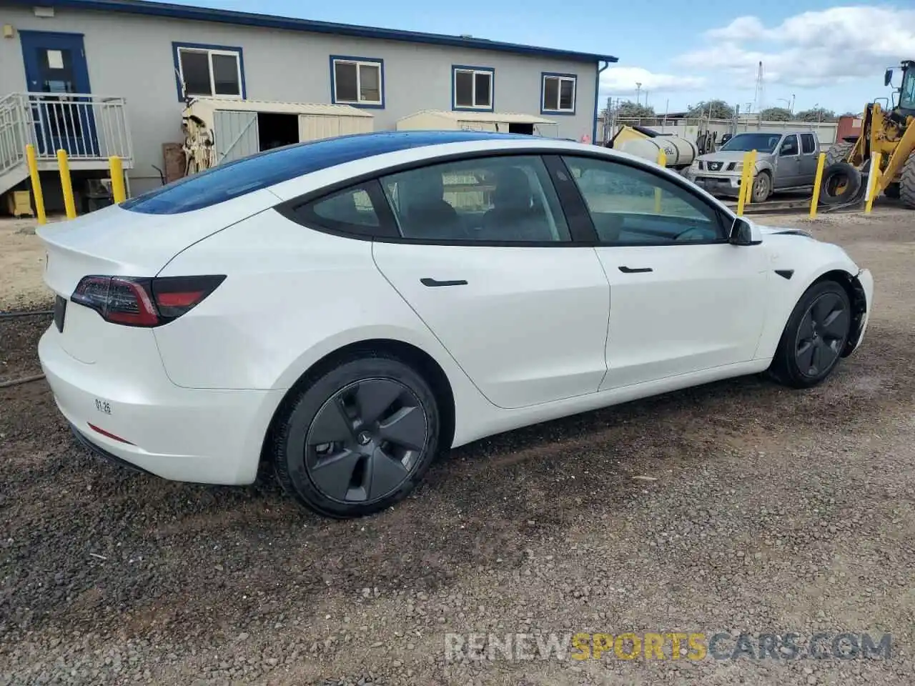 3 Photograph of a damaged car 5YJ3E1EAXPF406854 TESLA MODEL 3 2023