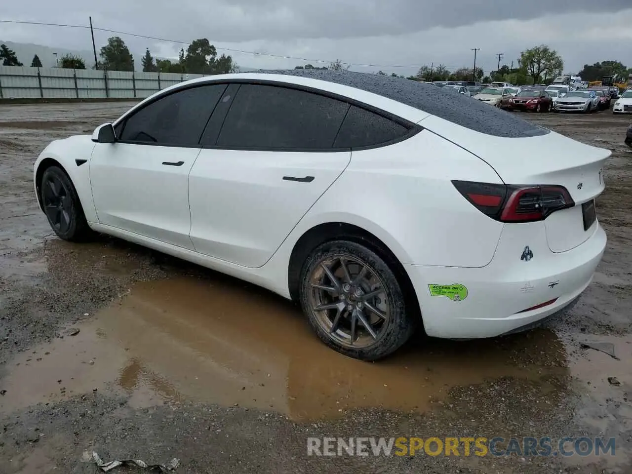 2 Photograph of a damaged car 5YJ3E1EAXPF409155 TESLA MODEL 3 2023