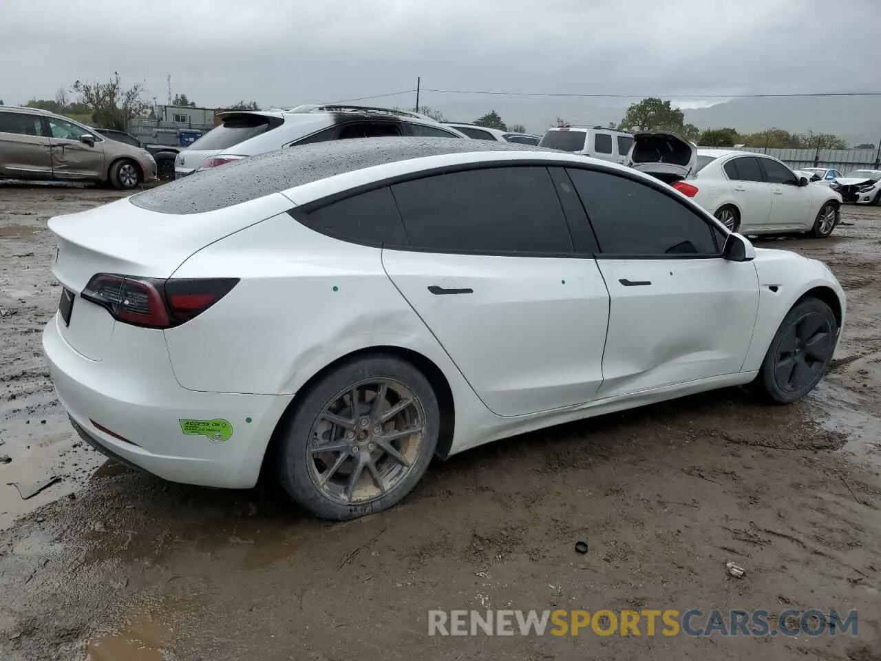 3 Photograph of a damaged car 5YJ3E1EAXPF409155 TESLA MODEL 3 2023