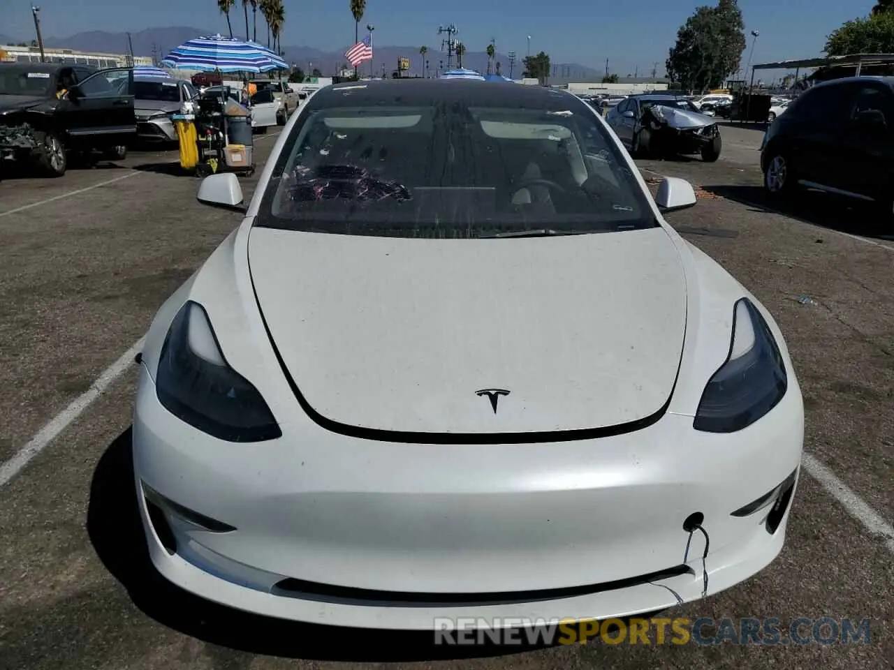5 Photograph of a damaged car 5YJ3E1EAXPF412542 TESLA MODEL 3 2023