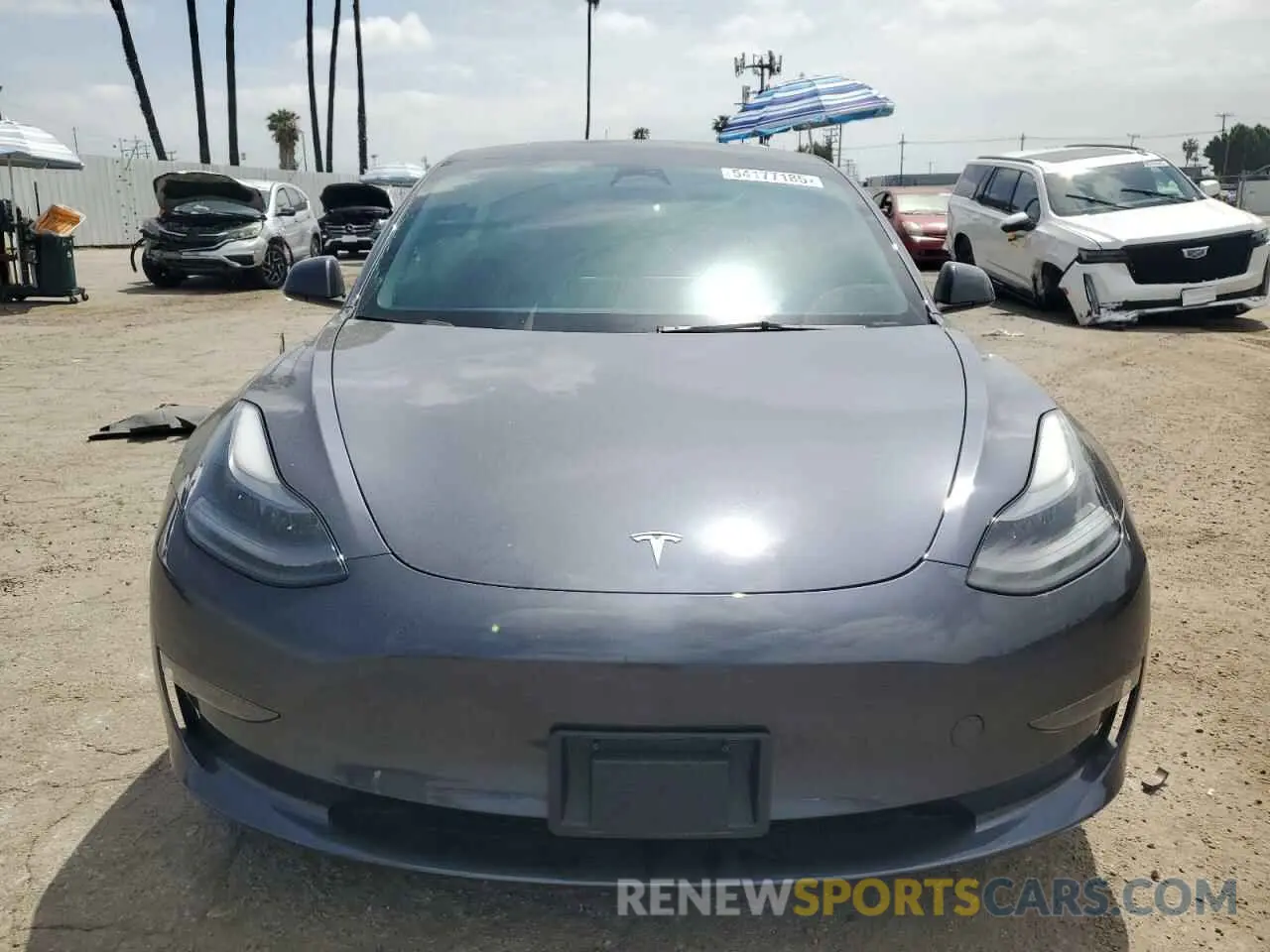5 Photograph of a damaged car 5YJ3E1EAXPF422407 TESLA MODEL 3 2023