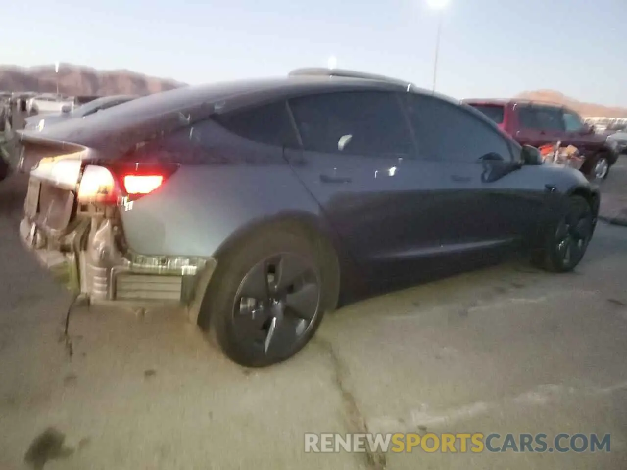 3 Photograph of a damaged car 5YJ3E1EAXPF432371 TESLA MODEL 3 2023