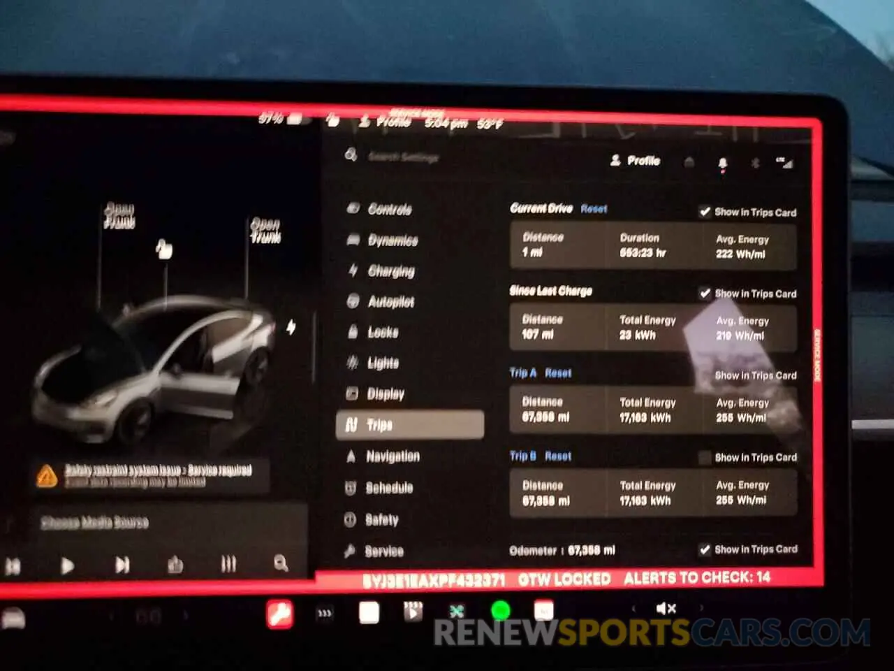 9 Photograph of a damaged car 5YJ3E1EAXPF432371 TESLA MODEL 3 2023