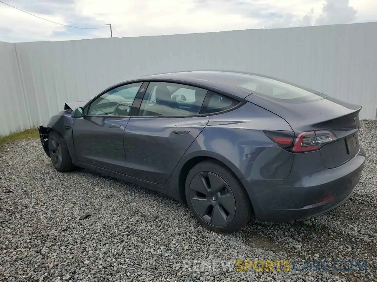2 Photograph of a damaged car 5YJ3E1EAXPF436095 TESLA MODEL 3 2023