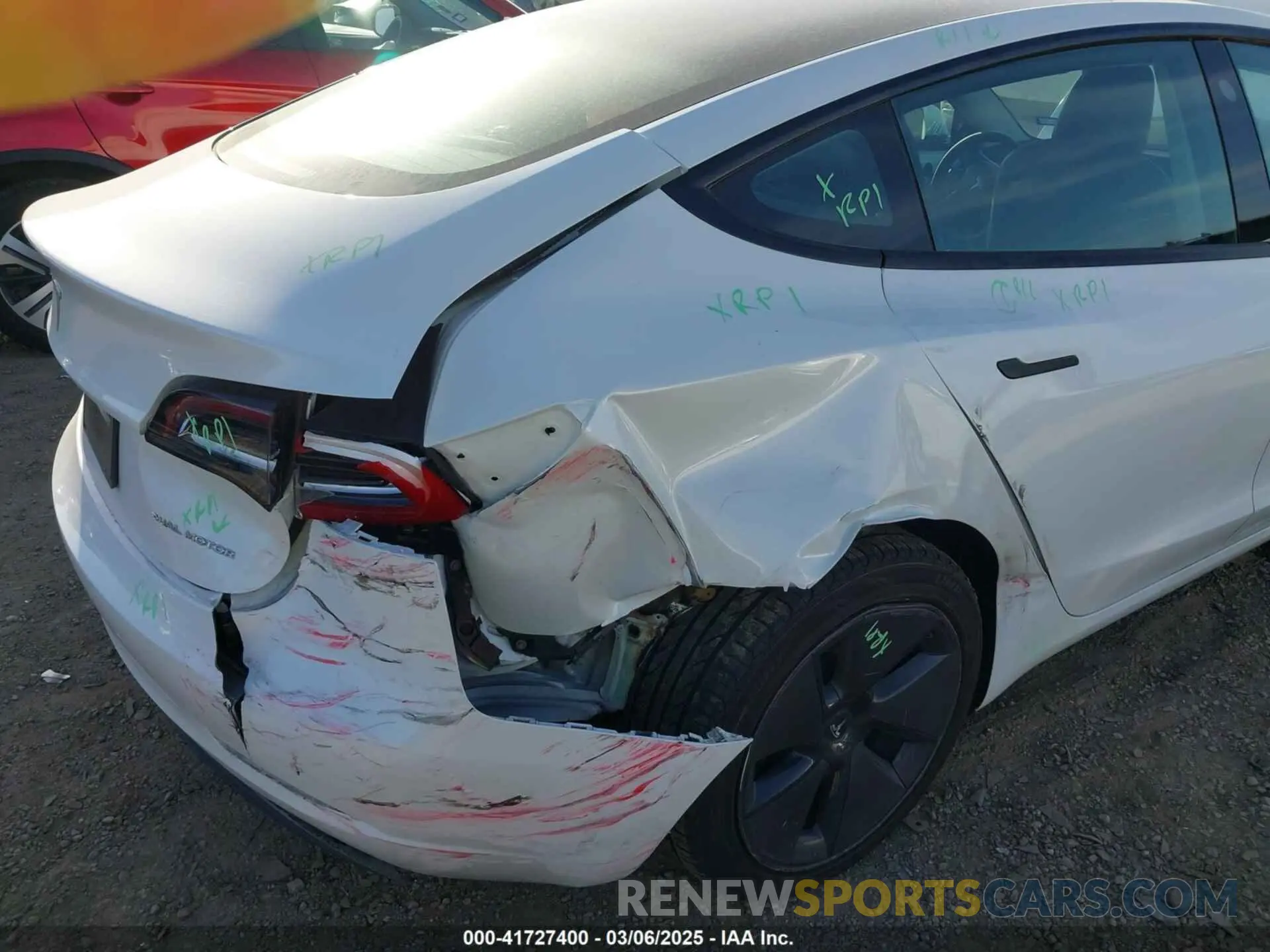 6 Photograph of a damaged car 5YJ3E1EAXPF436212 TESLA MODEL 3 2023