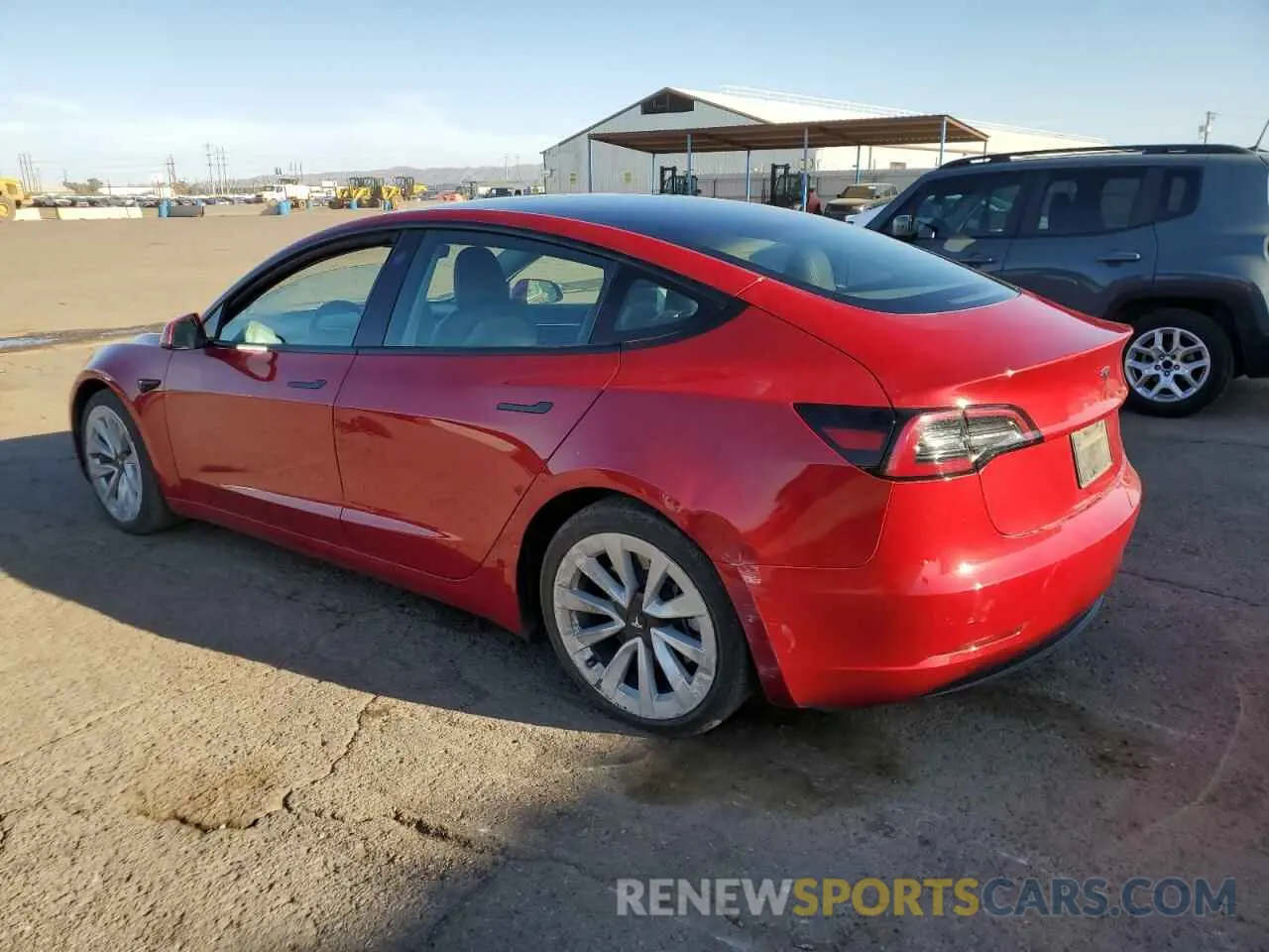 2 Photograph of a damaged car 5YJ3E1EAXPF439238 TESLA MODEL 3 2023