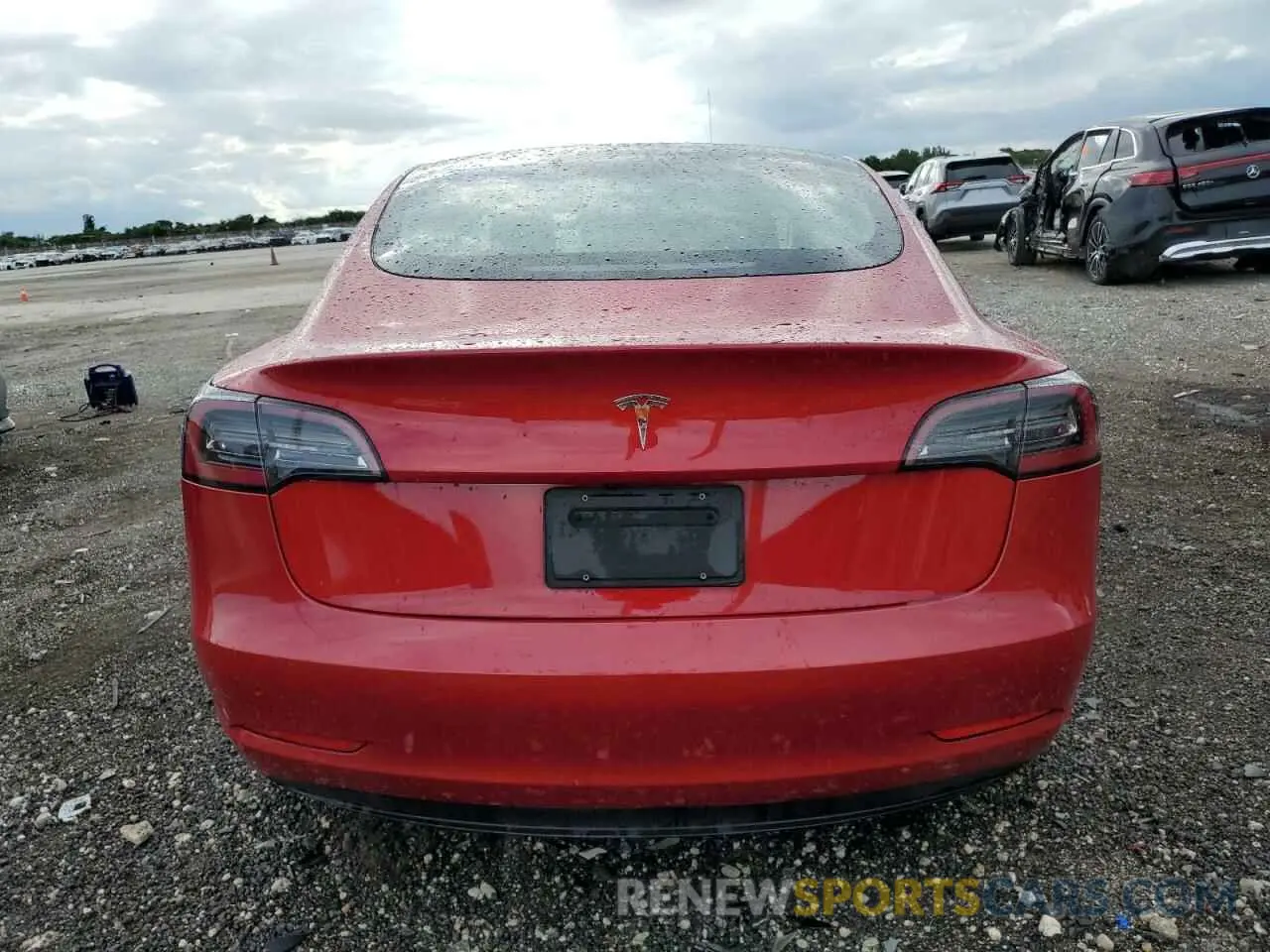 6 Photograph of a damaged car 5YJ3E1EAXPF447274 TESLA MODEL 3 2023