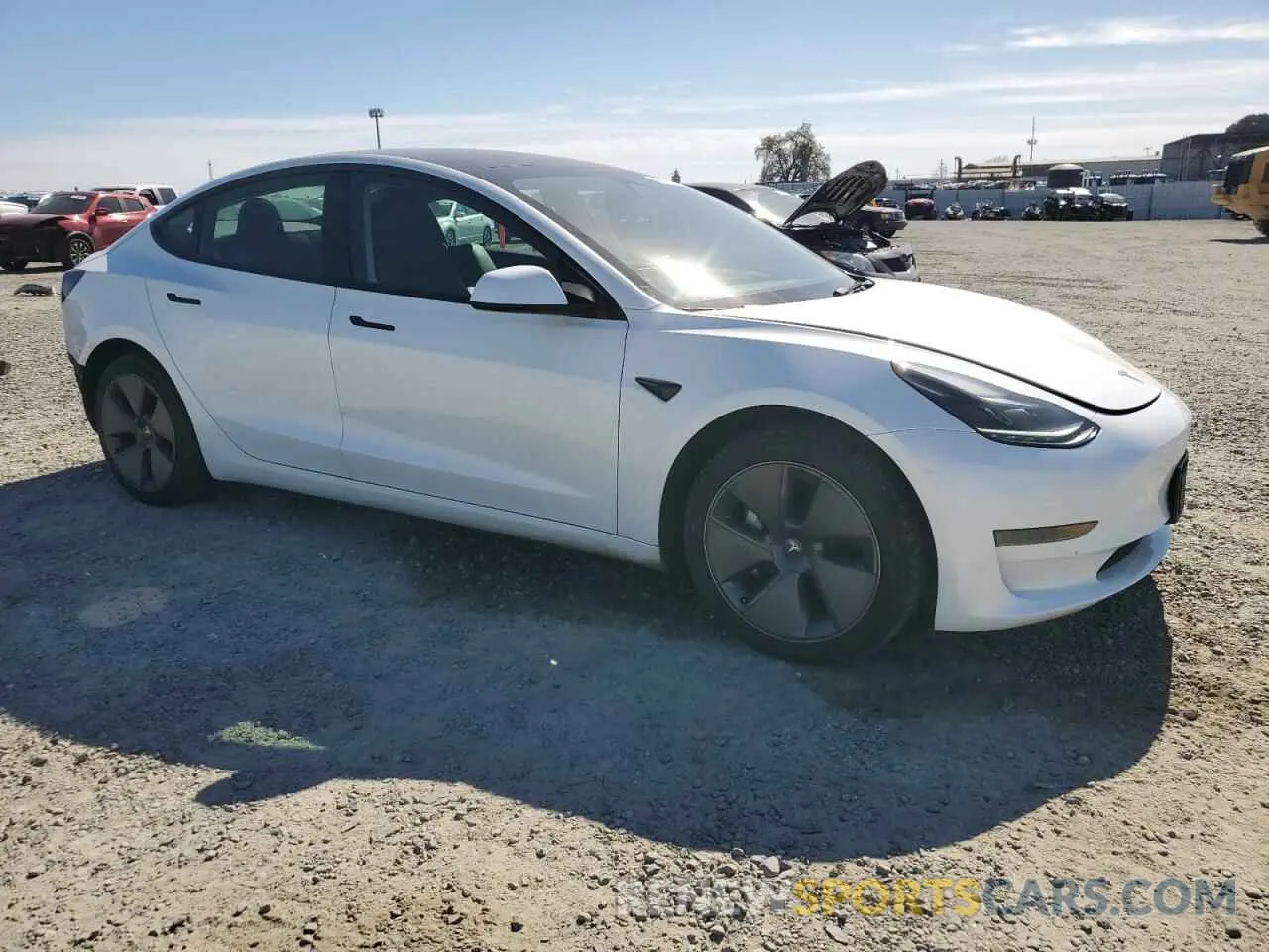 4 Photograph of a damaged car 5YJ3E1EAXPF447422 TESLA MODEL 3 2023