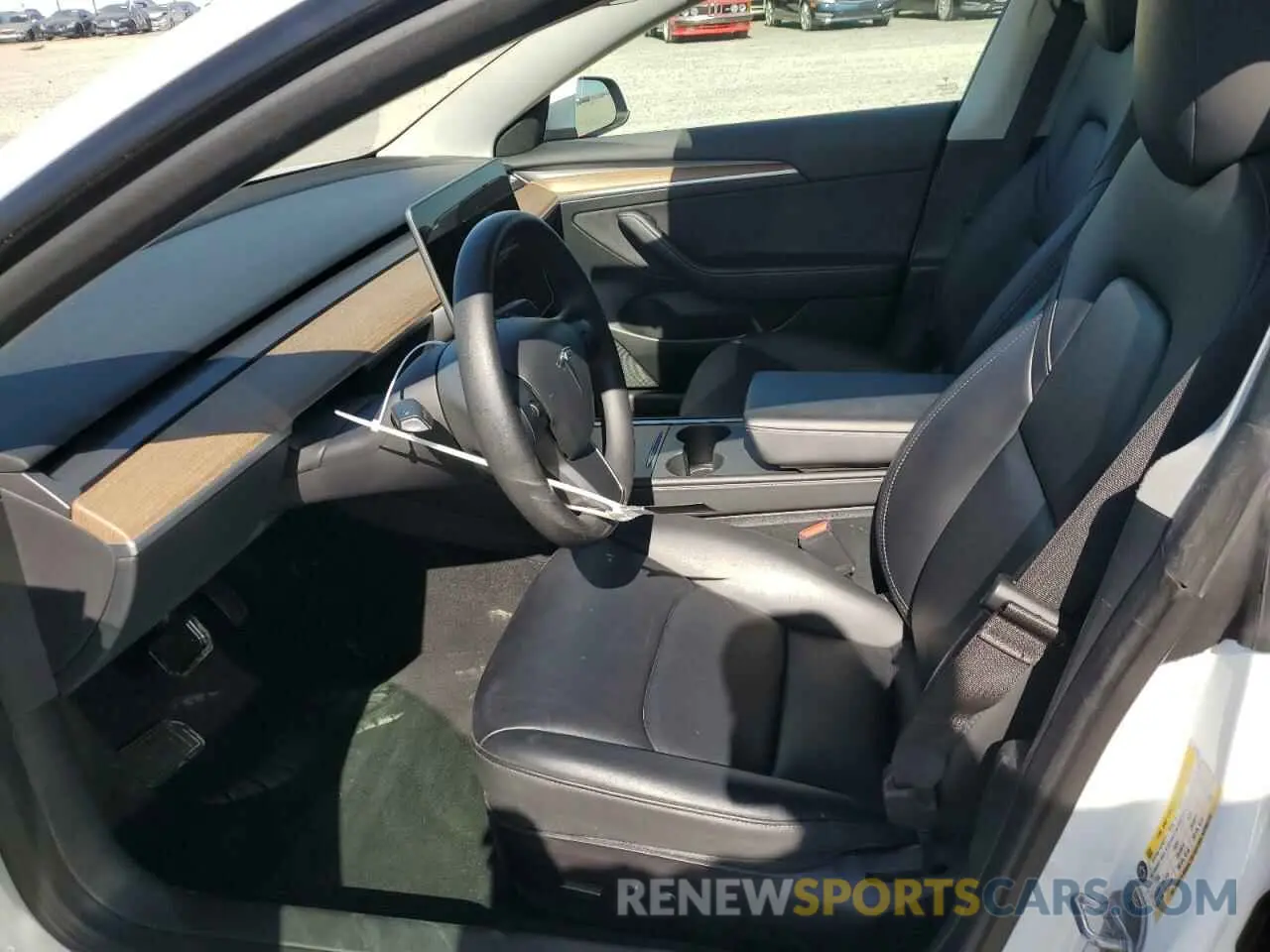 7 Photograph of a damaged car 5YJ3E1EAXPF447422 TESLA MODEL 3 2023