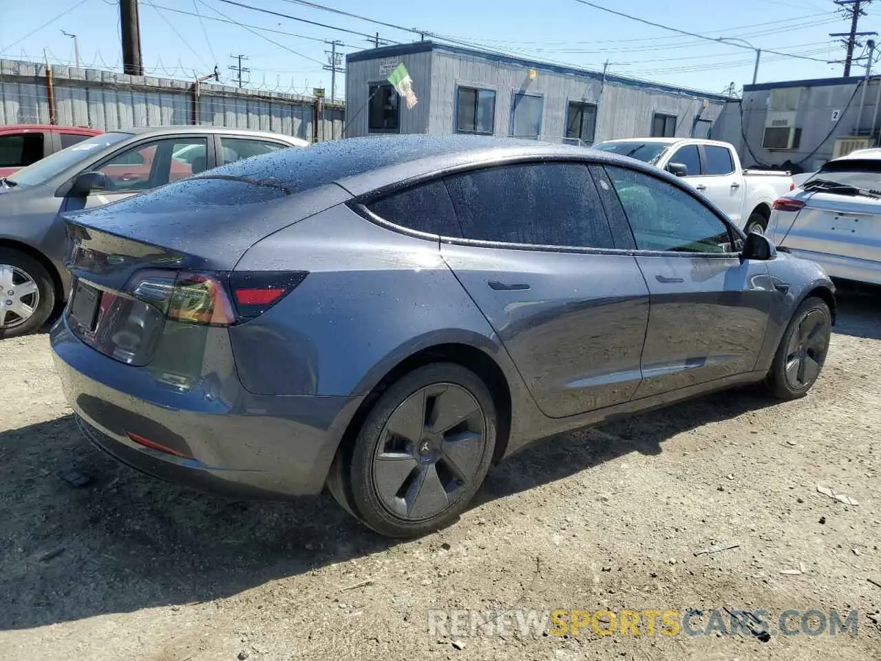 3 Photograph of a damaged car 5YJ3E1EAXPF451597 TESLA MODEL 3 2023