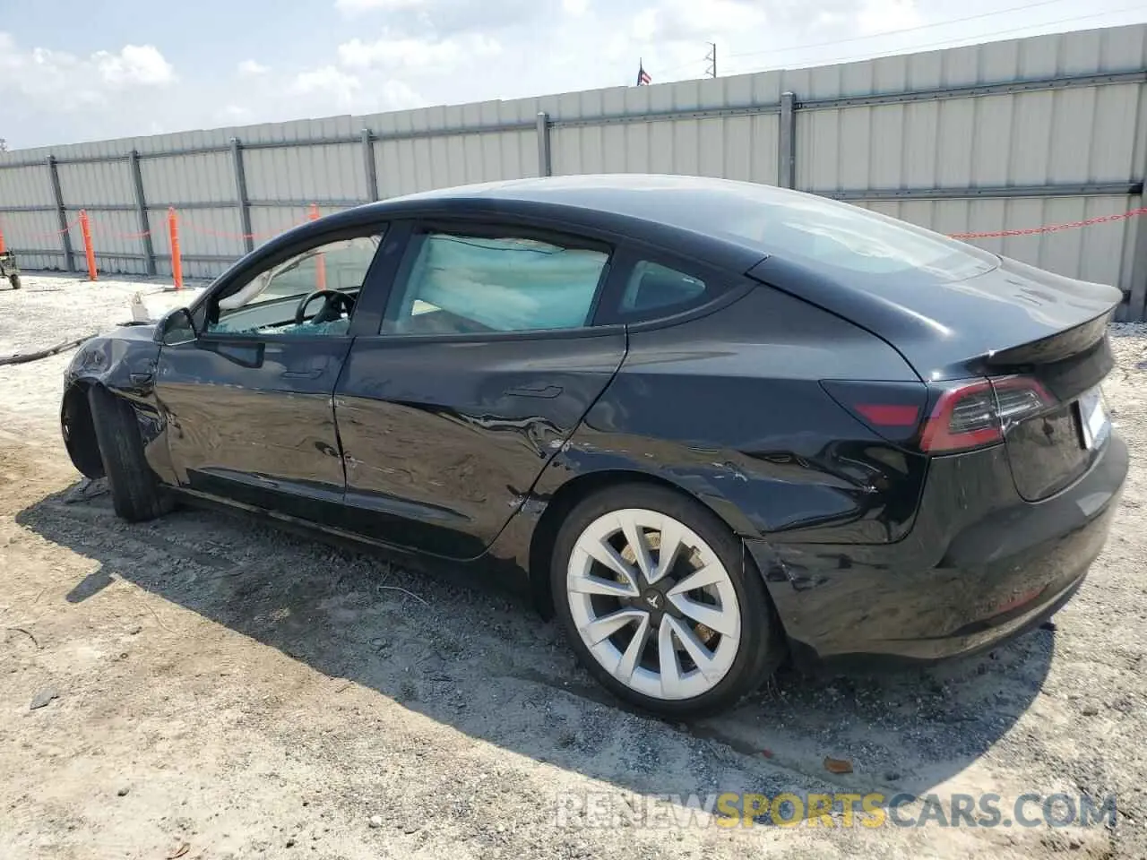 2 Photograph of a damaged car 5YJ3E1EAXPF451714 TESLA MODEL 3 2023