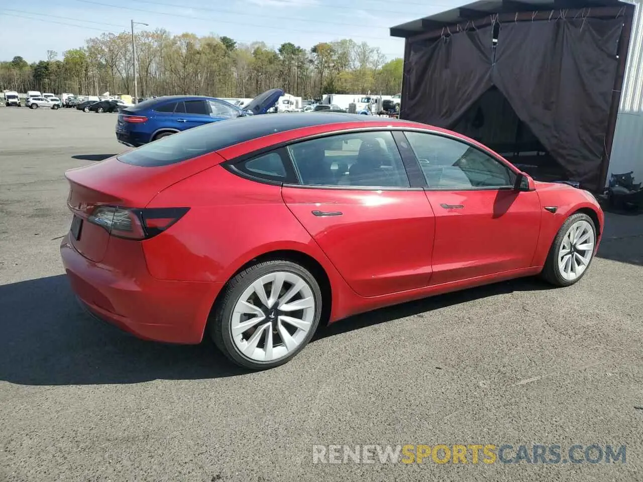 3 Photograph of a damaged car 5YJ3E1EAXPF451793 TESLA MODEL 3 2023