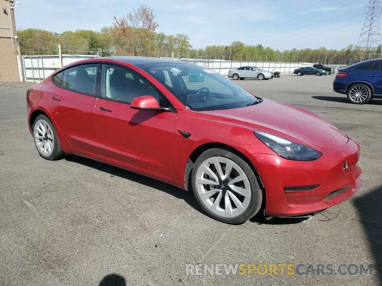 4 Photograph of a damaged car 5YJ3E1EAXPF451793 TESLA MODEL 3 2023