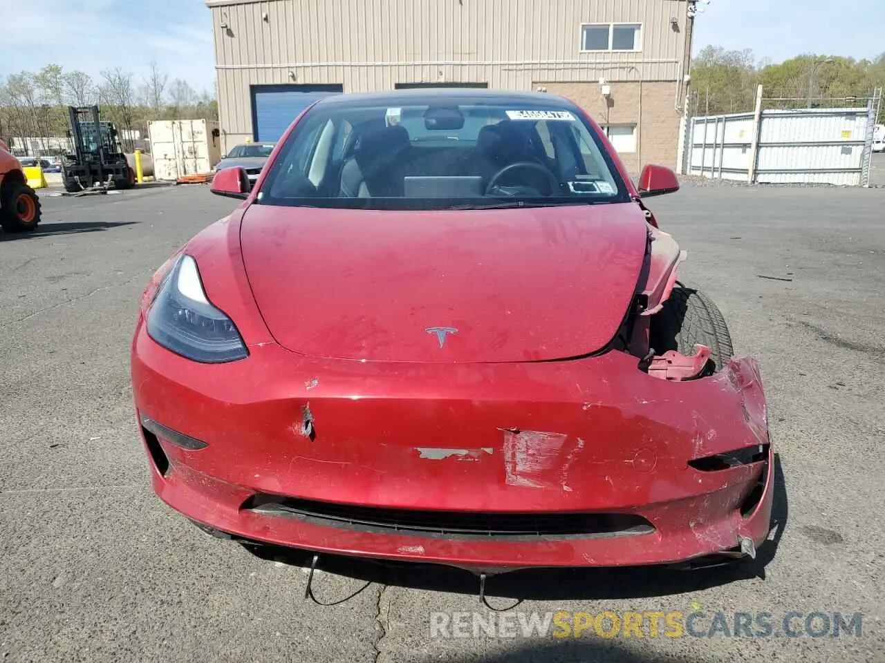 5 Photograph of a damaged car 5YJ3E1EAXPF451793 TESLA MODEL 3 2023