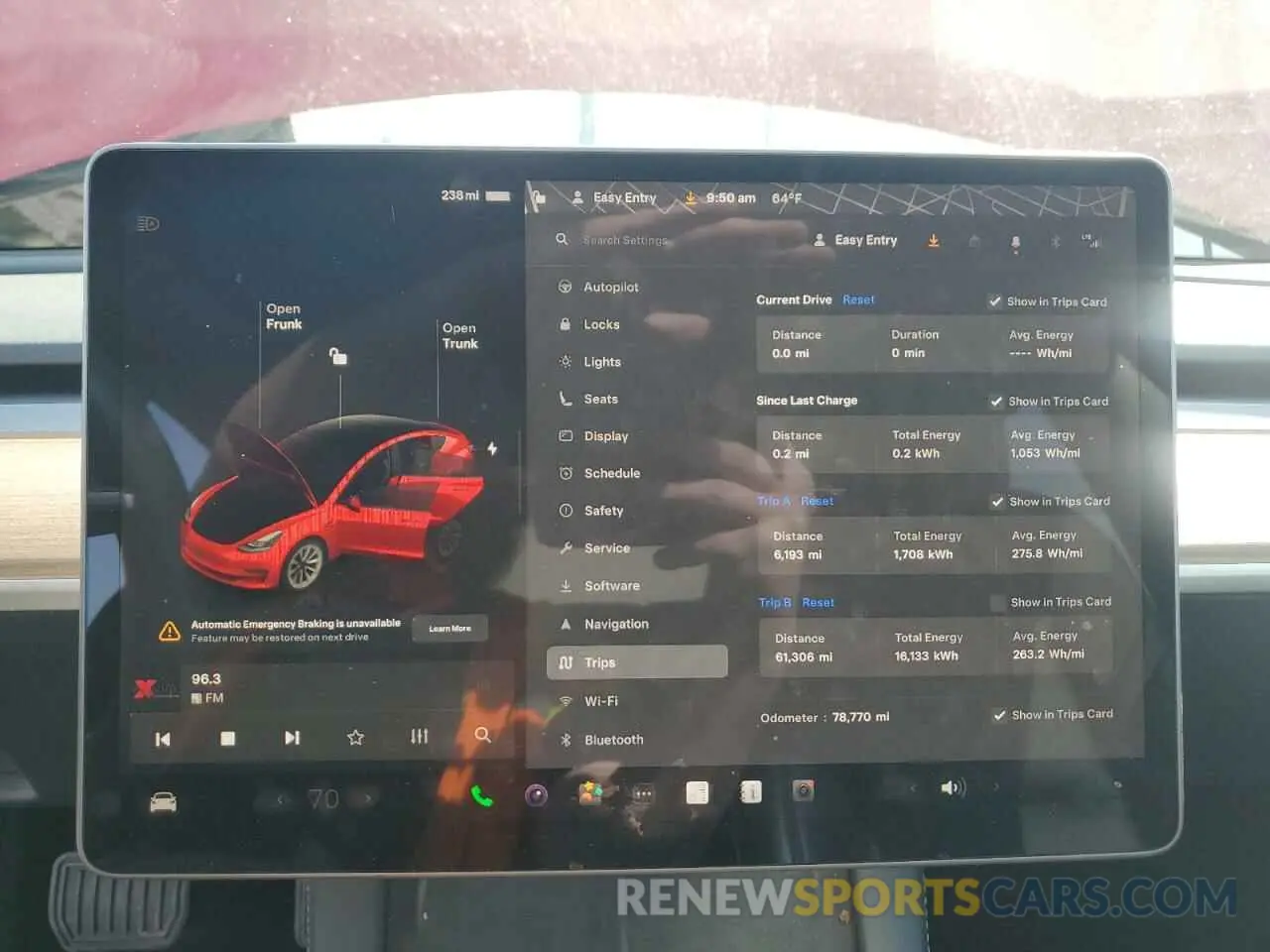 9 Photograph of a damaged car 5YJ3E1EAXPF451793 TESLA MODEL 3 2023