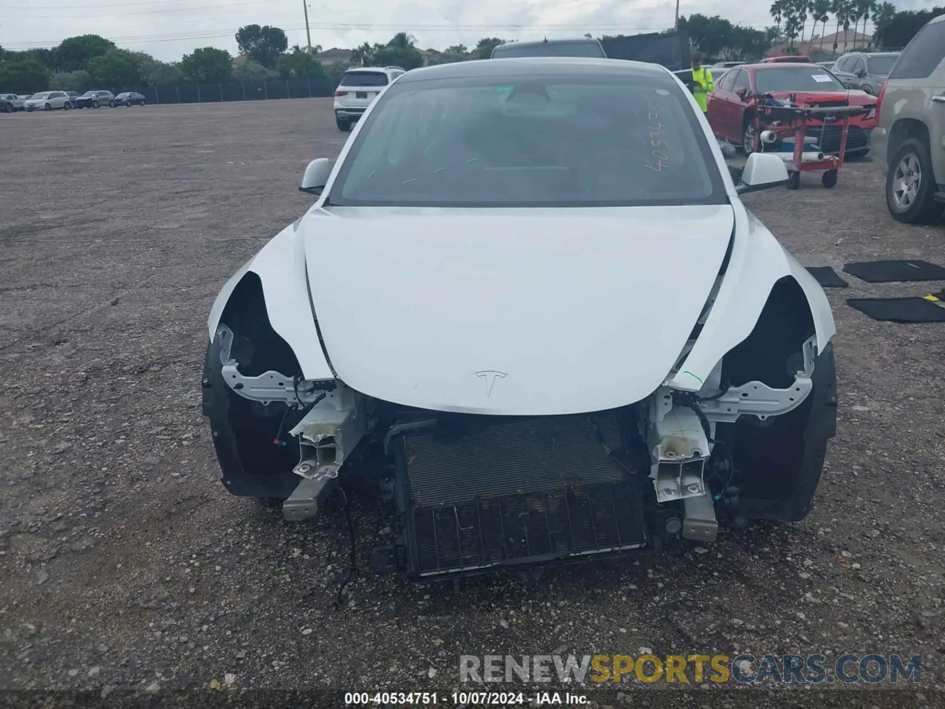 6 Photograph of a damaged car 5YJ3E1EAXPF456282 TESLA MODEL 3 2023