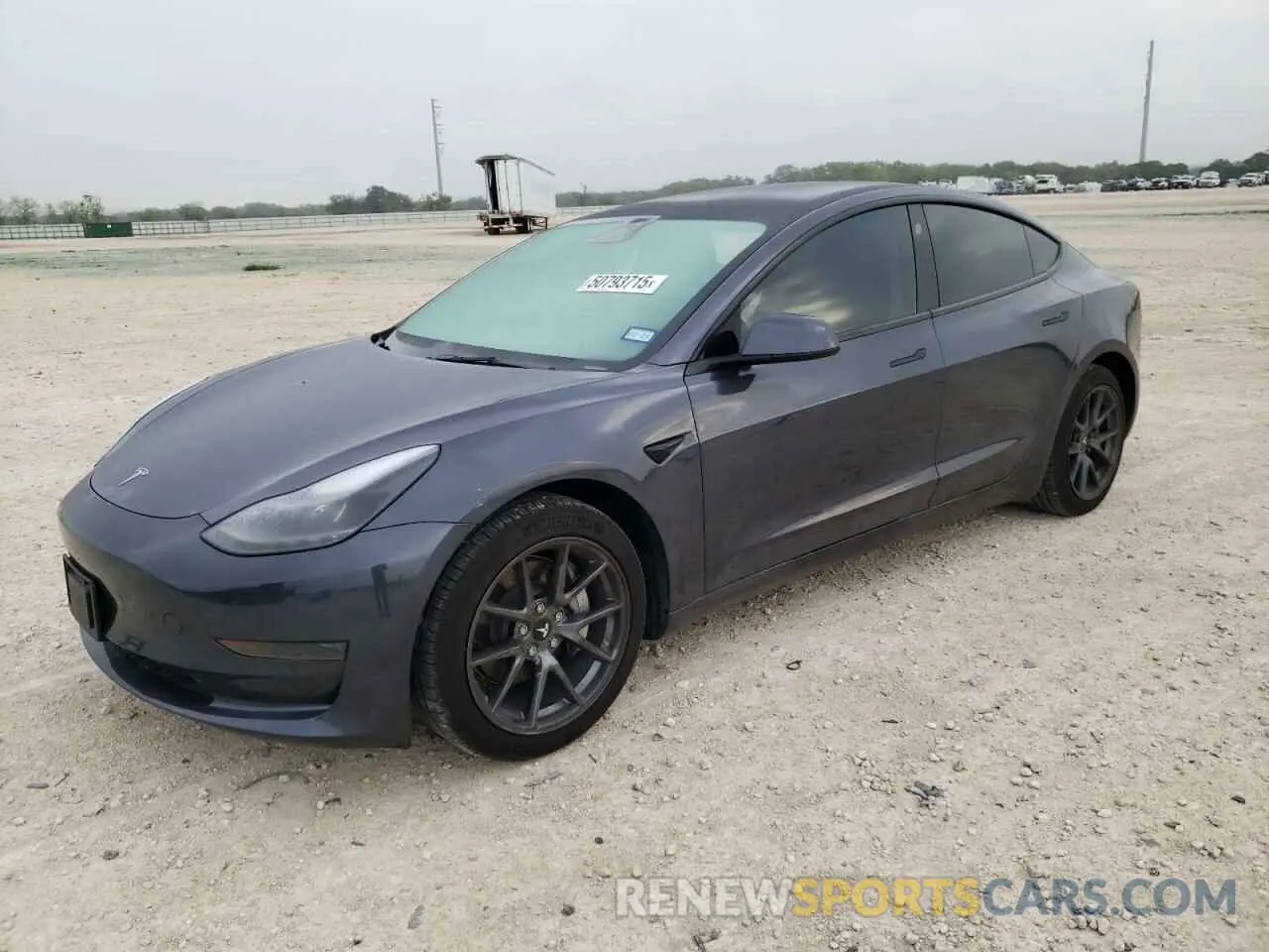1 Photograph of a damaged car 5YJ3E1EAXPF473390 TESLA MODEL 3 2023