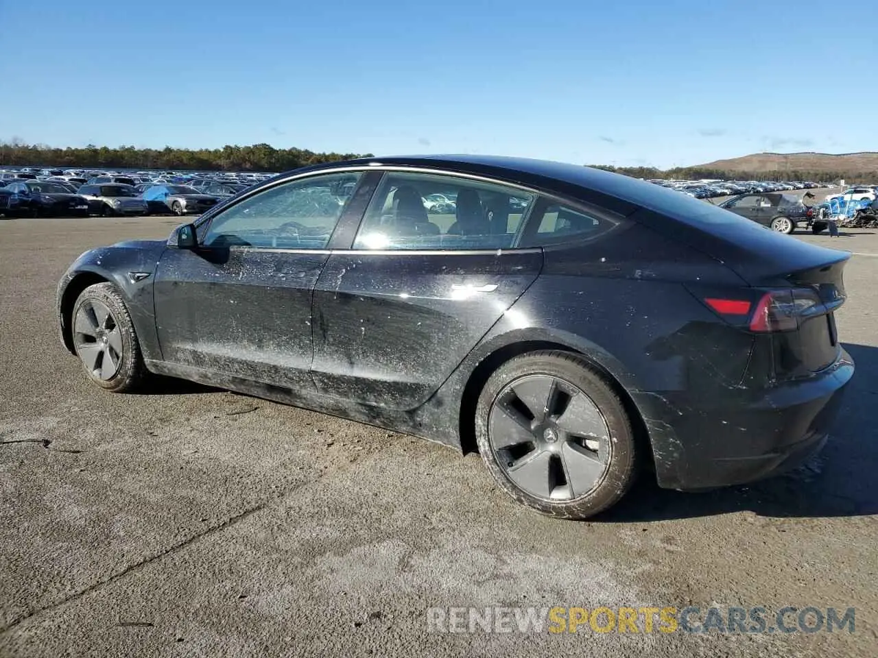 2 Photograph of a damaged car 5YJ3E1EAXPF494403 TESLA MODEL 3 2023