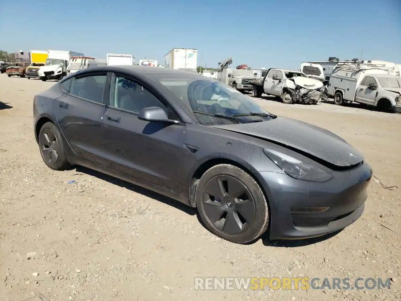 4 Photograph of a damaged car 5YJ3E1EAXPF500300 TESLA MODEL 3 2023