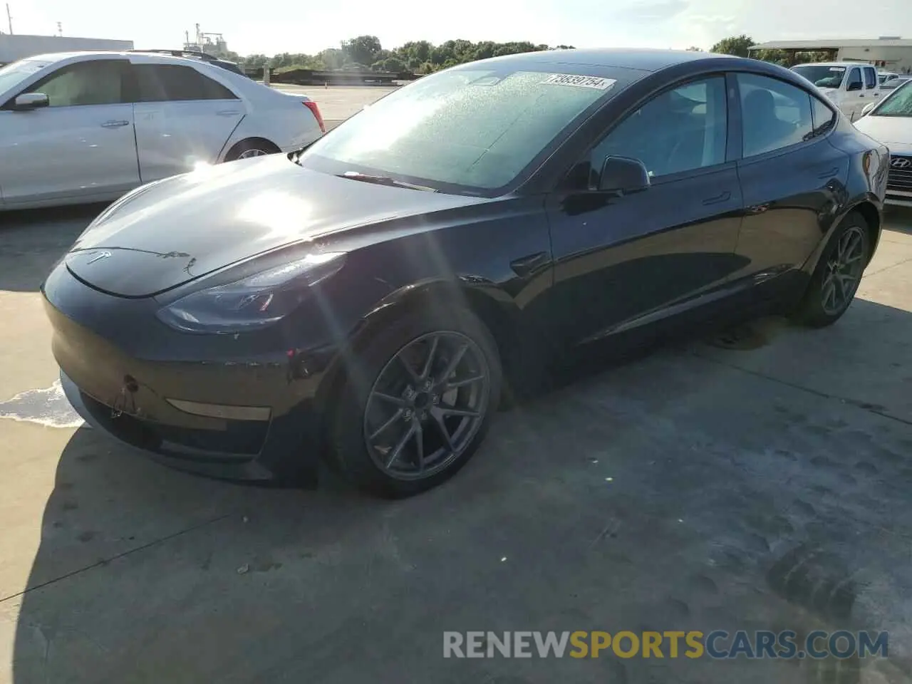 1 Photograph of a damaged car 5YJ3E1EAXPF501480 TESLA MODEL 3 2023
