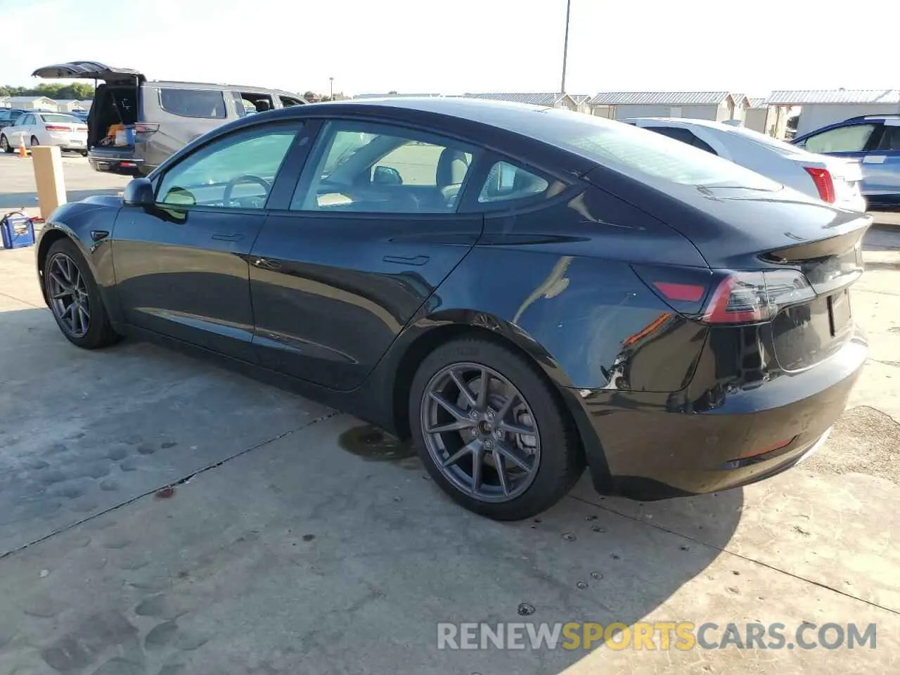 2 Photograph of a damaged car 5YJ3E1EAXPF501480 TESLA MODEL 3 2023