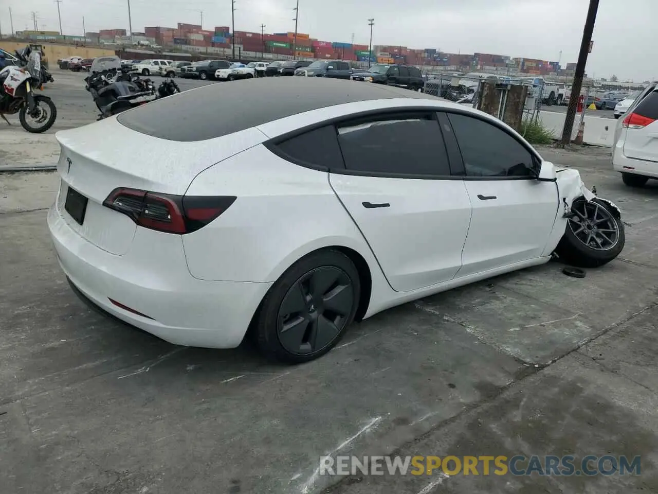 3 Photograph of a damaged car 5YJ3E1EAXPF505853 TESLA MODEL 3 2023