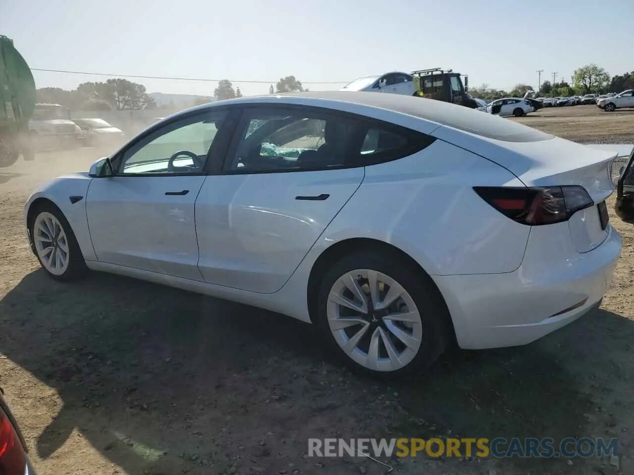 2 Photograph of a damaged car 5YJ3E1EAXPF510311 TESLA MODEL 3 2023