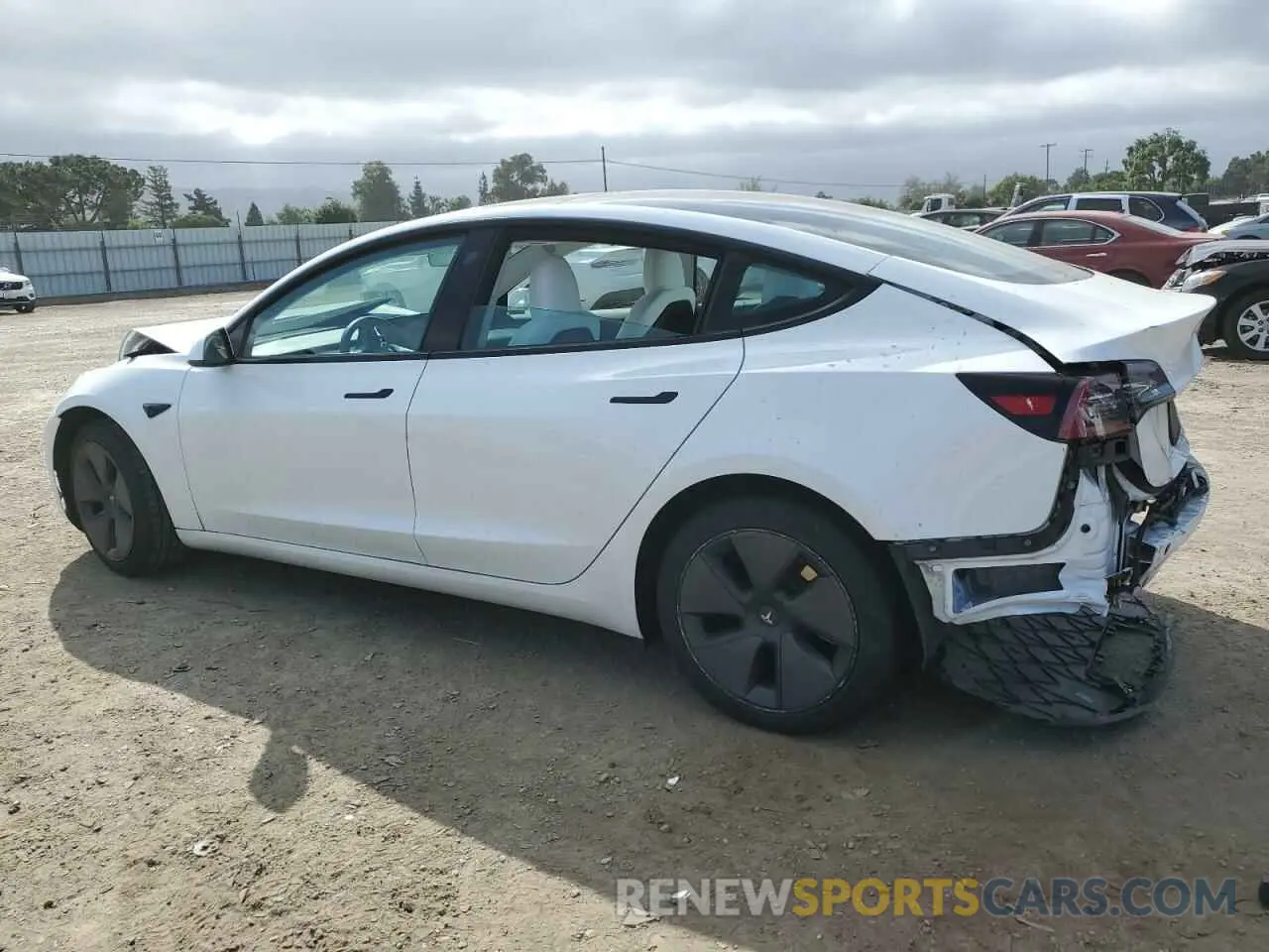 2 Photograph of a damaged car 5YJ3E1EAXPF540974 TESLA MODEL 3 2023