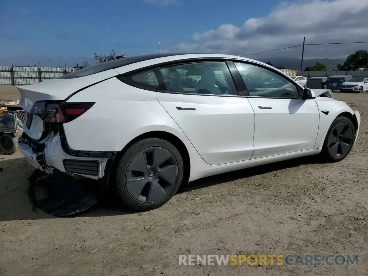 3 Photograph of a damaged car 5YJ3E1EAXPF540974 TESLA MODEL 3 2023